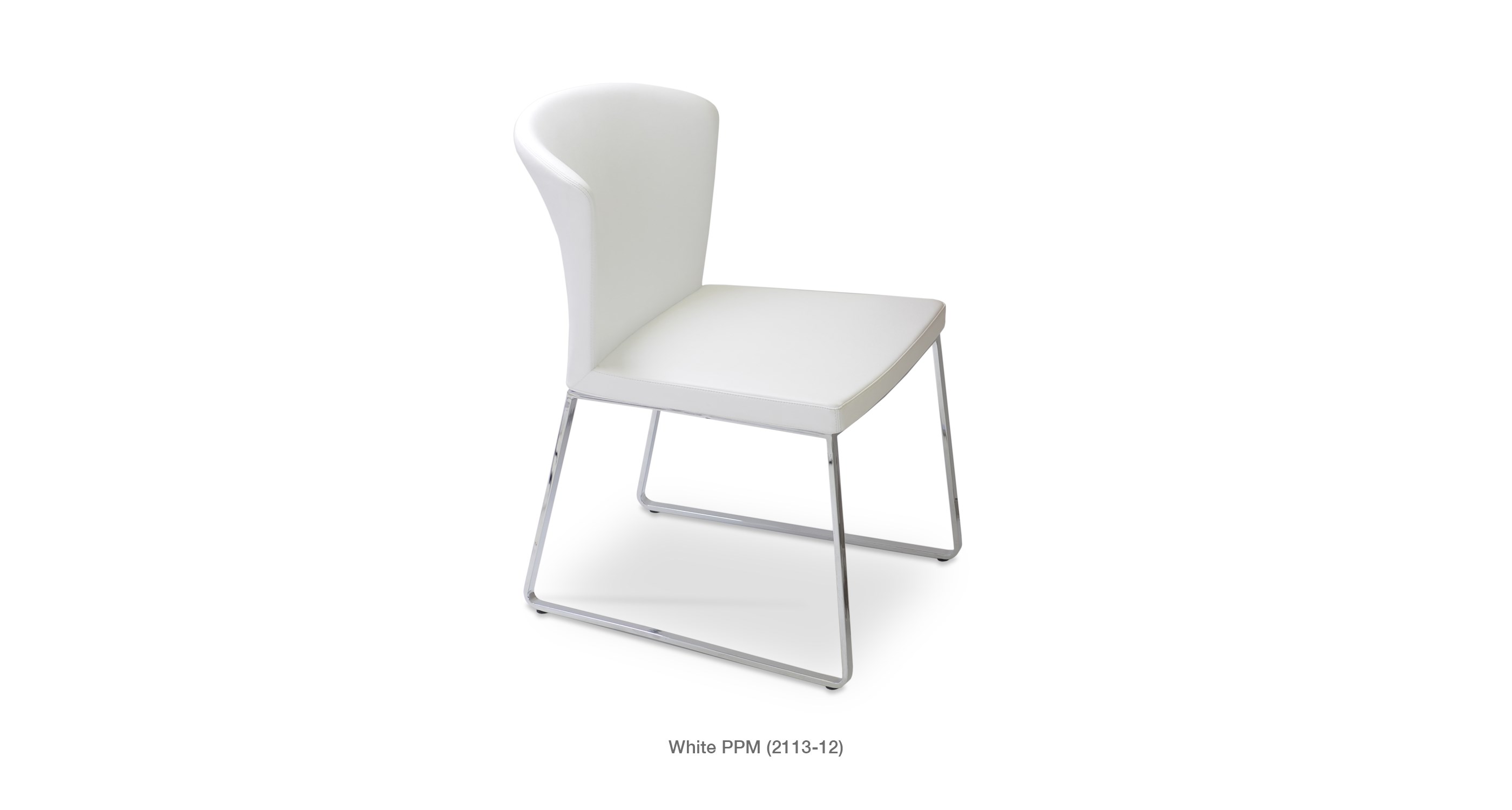 Capri Sled   White Ppm