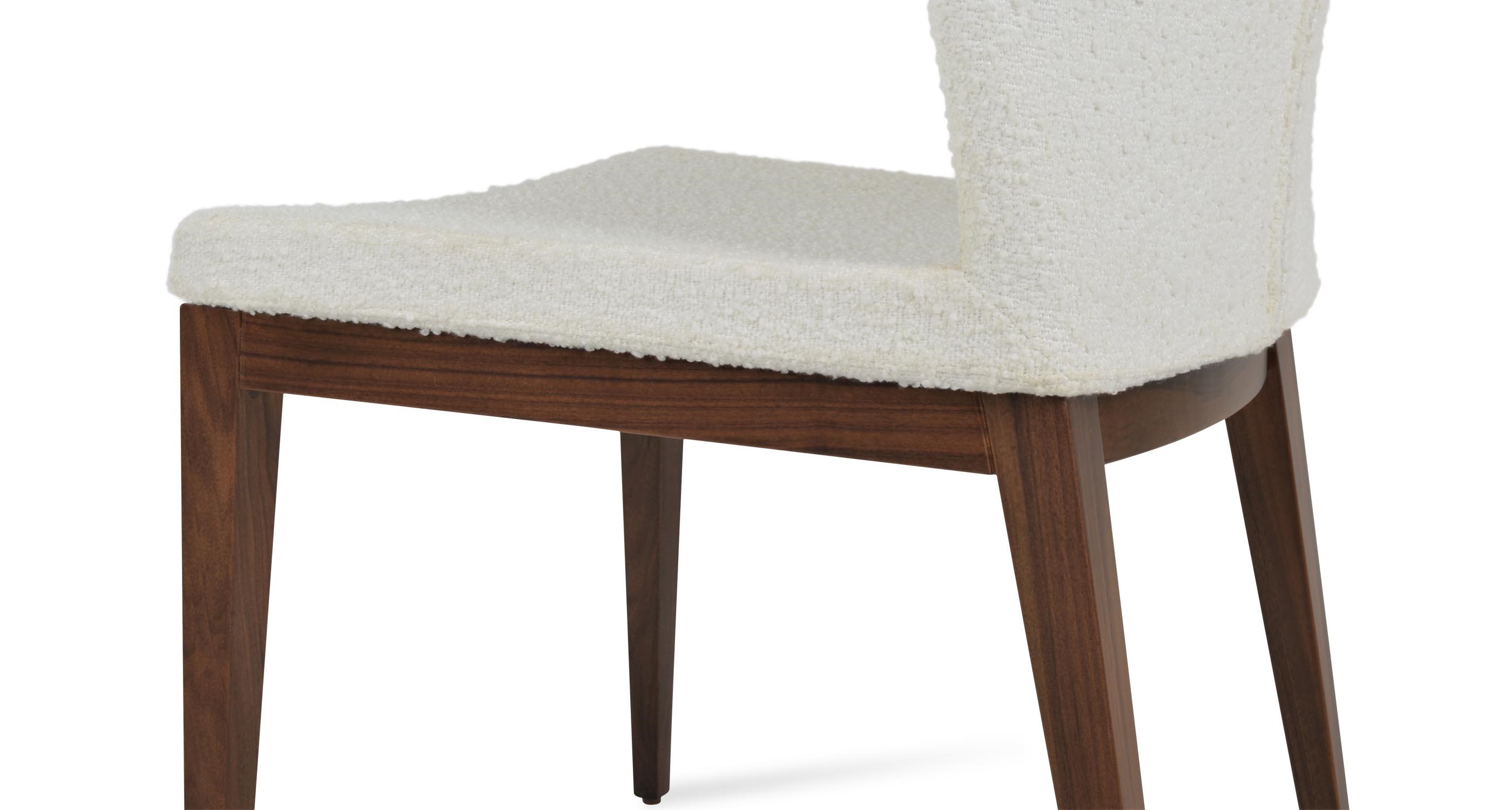 white boucle - close