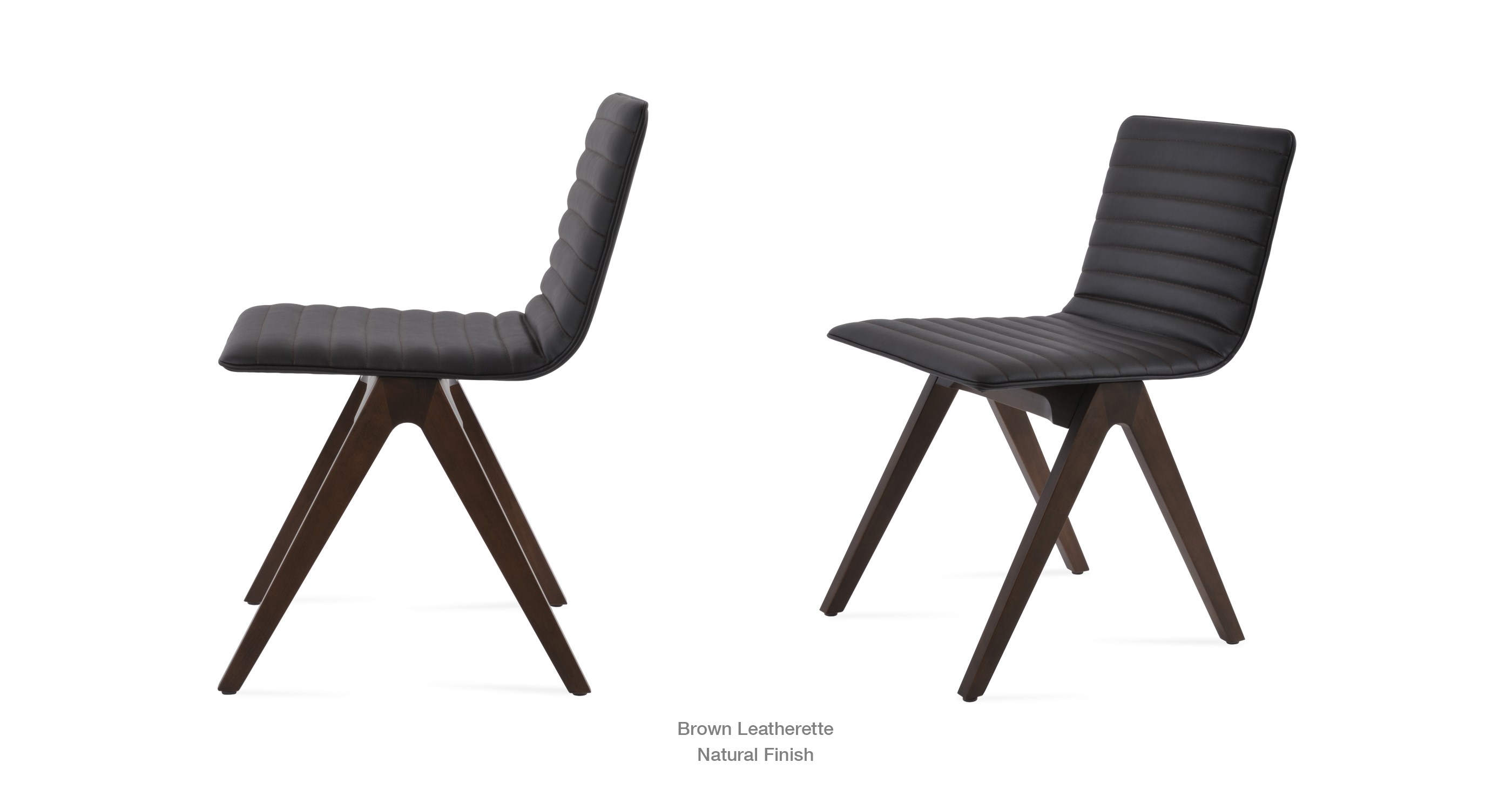 brown leatherette
