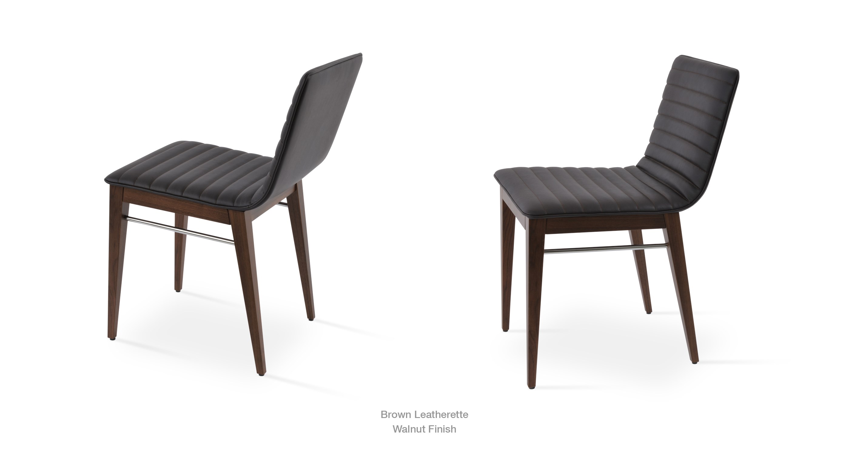 brown leatherette