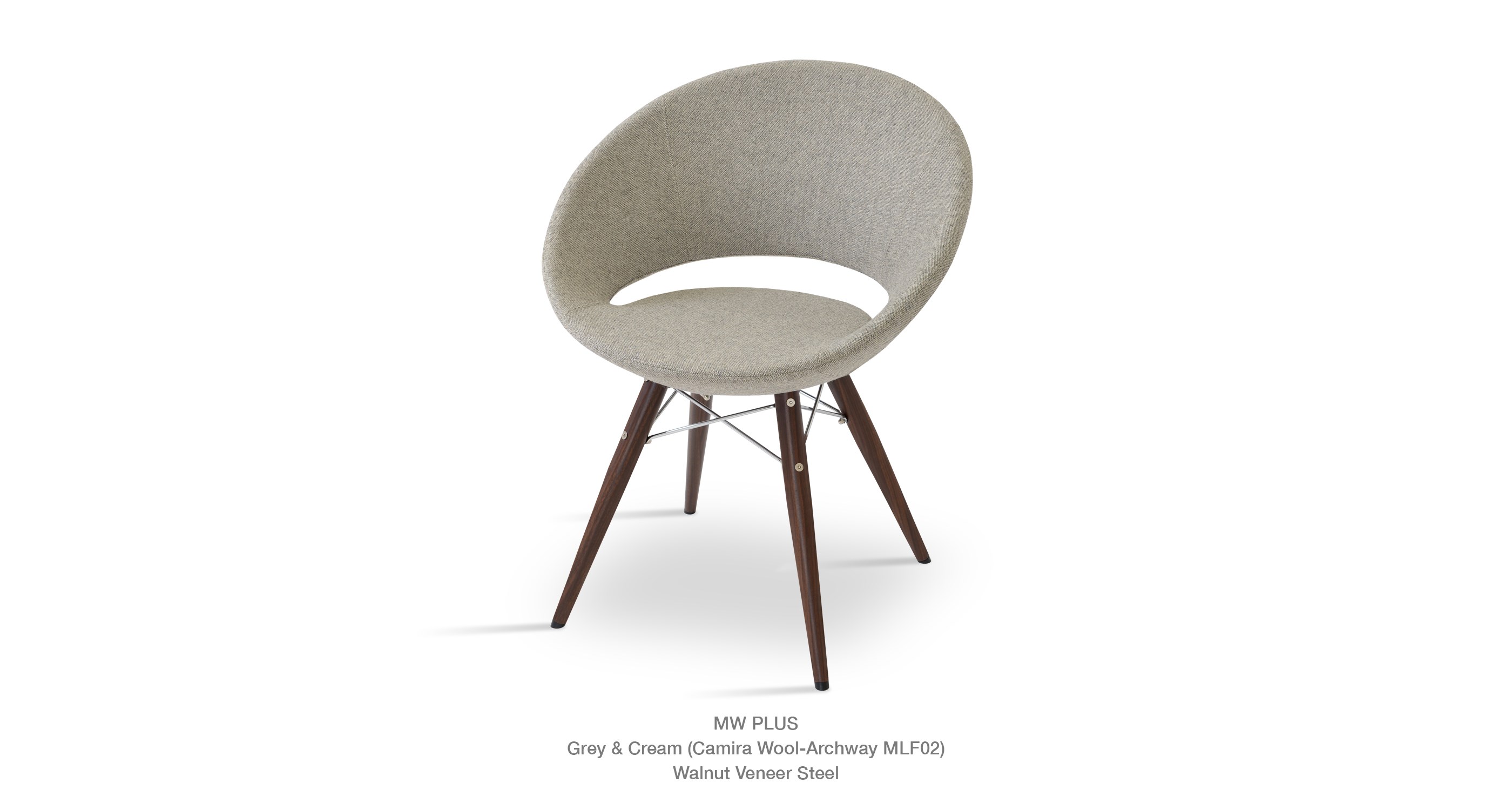 Crescent MW Archway Camira - Walnut