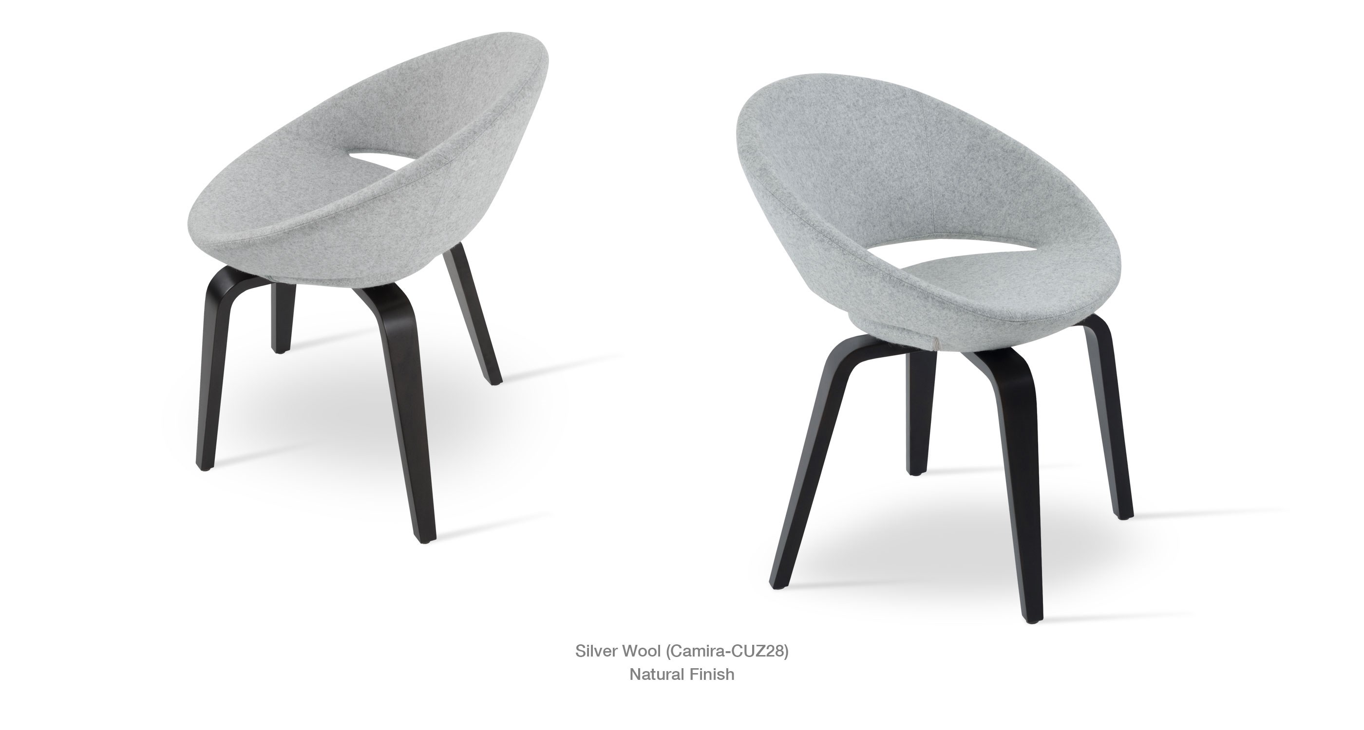 Crescent Plywood silver Camira