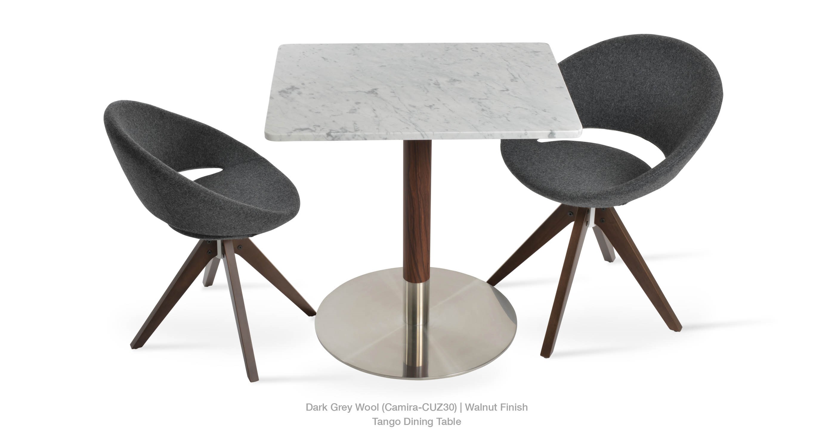 dark grey wool - tango