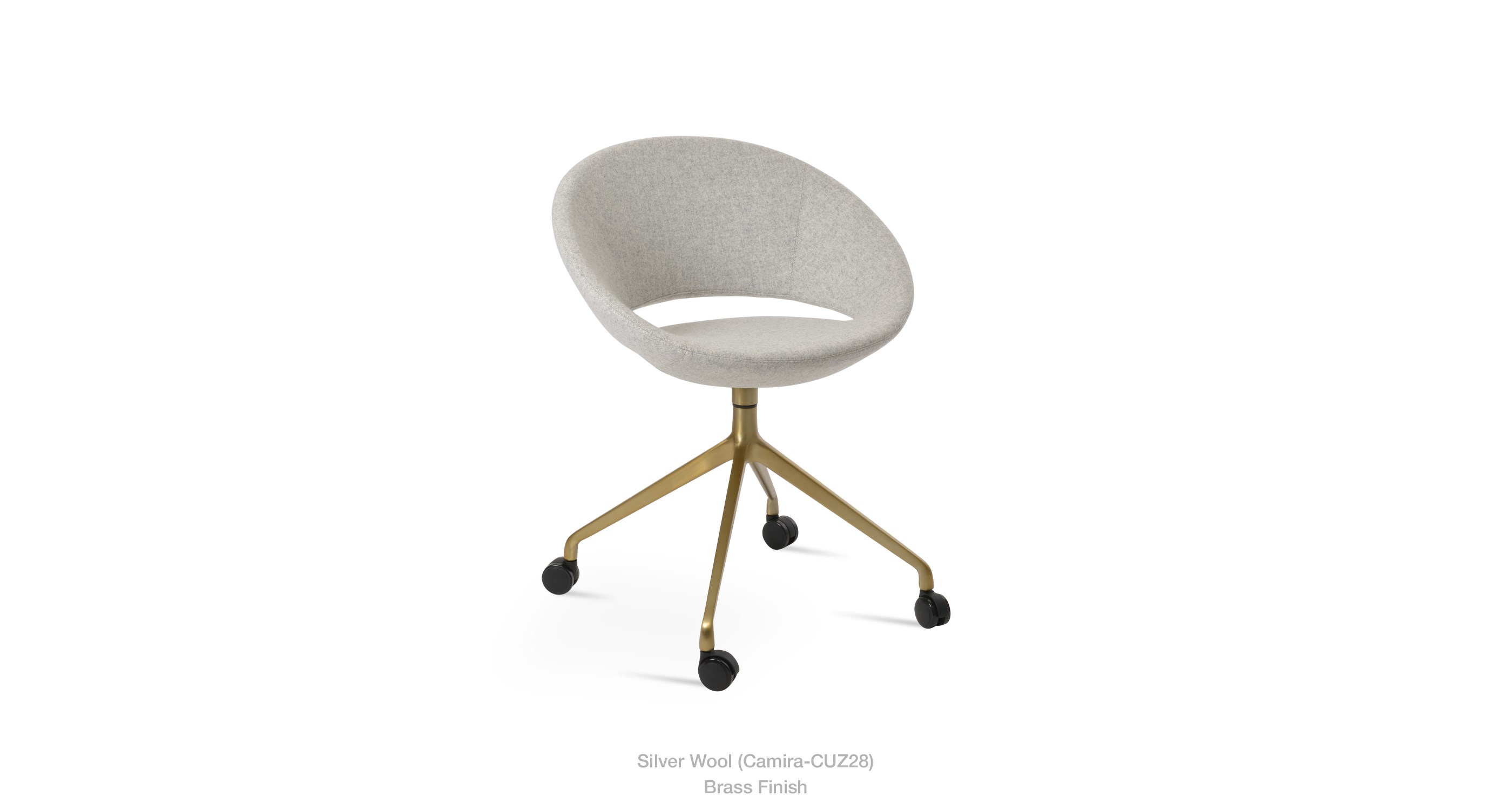 silver wool - brass