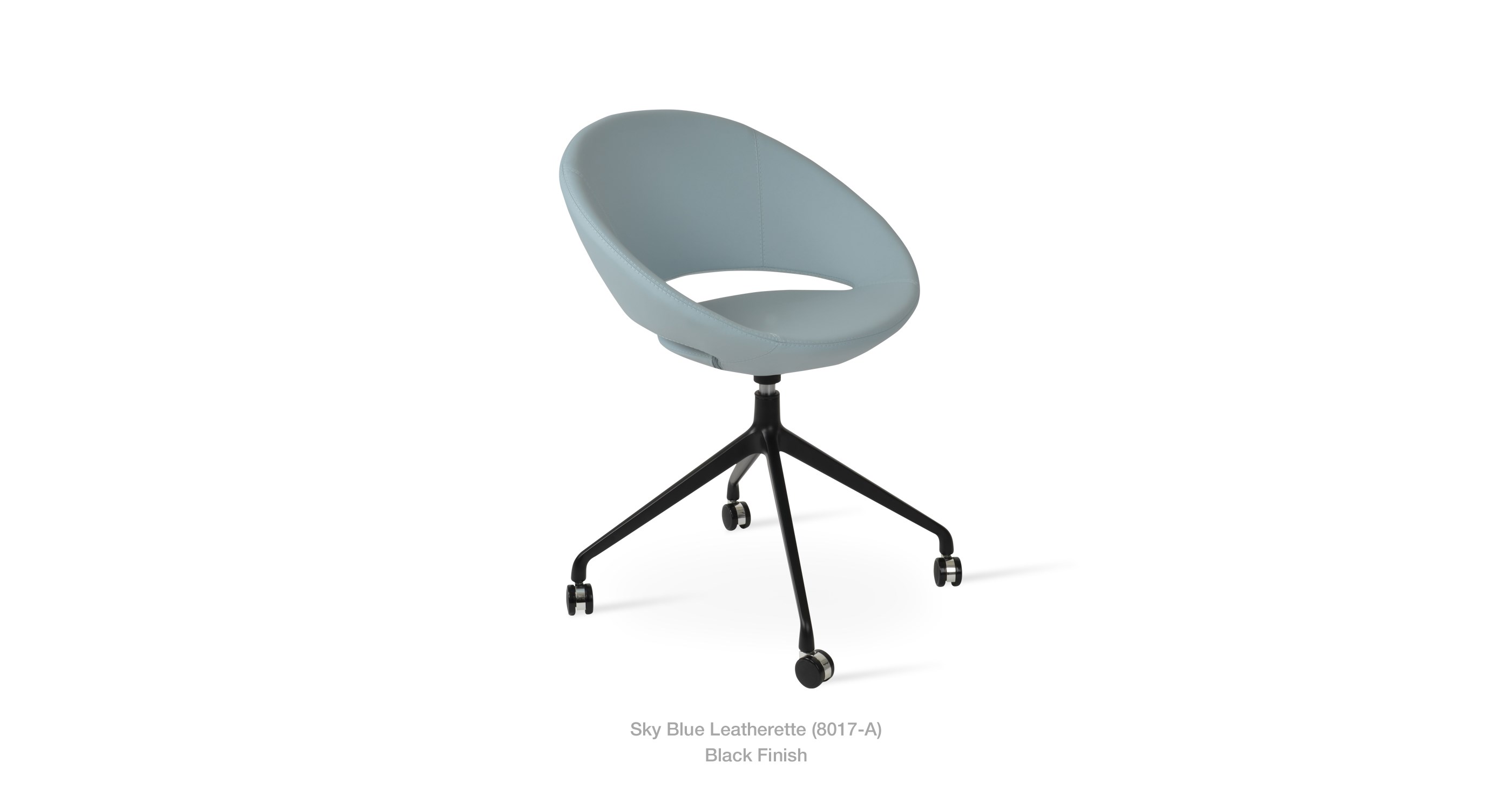 skyboue leatherette