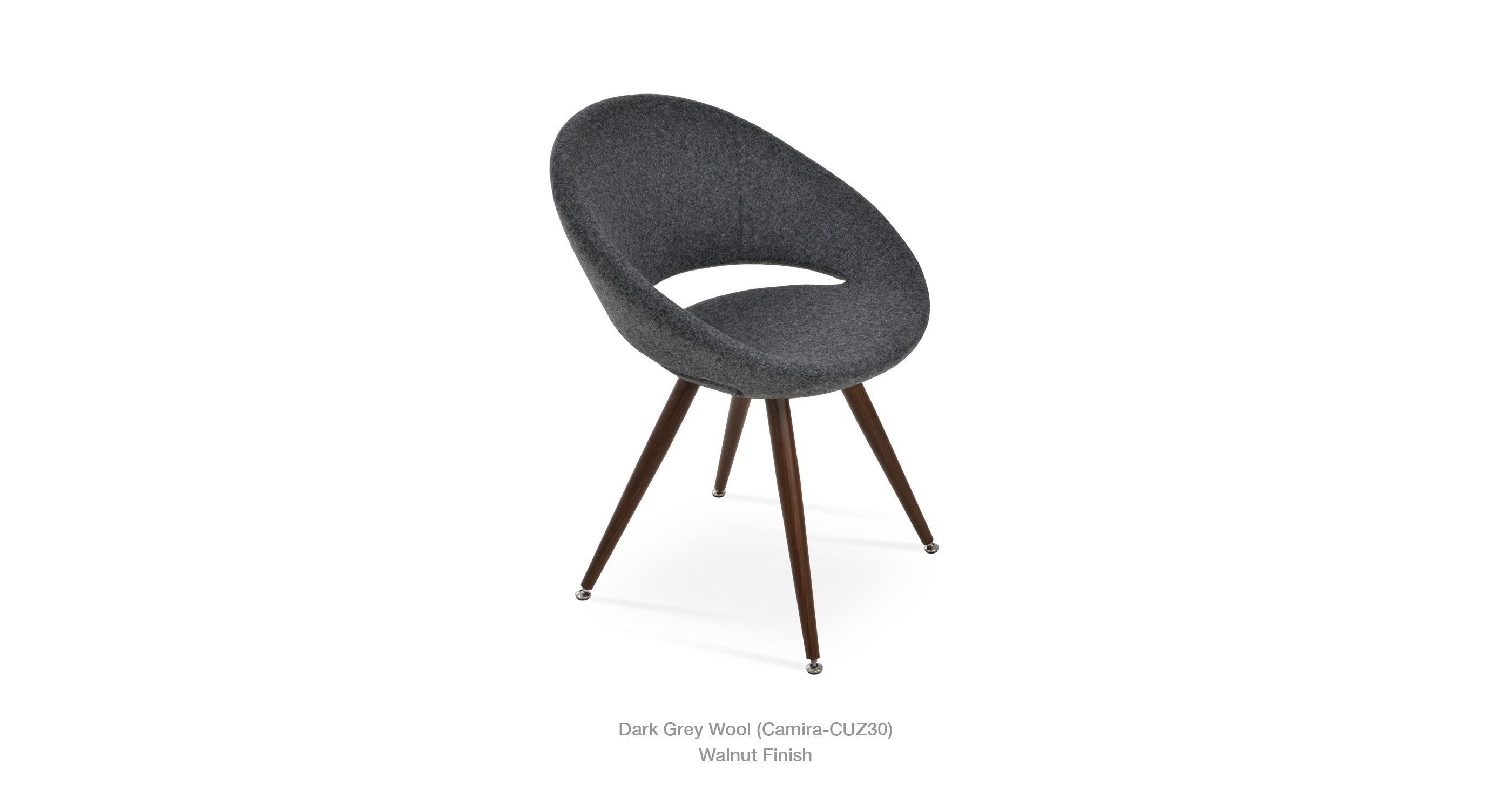 dark grey wool
