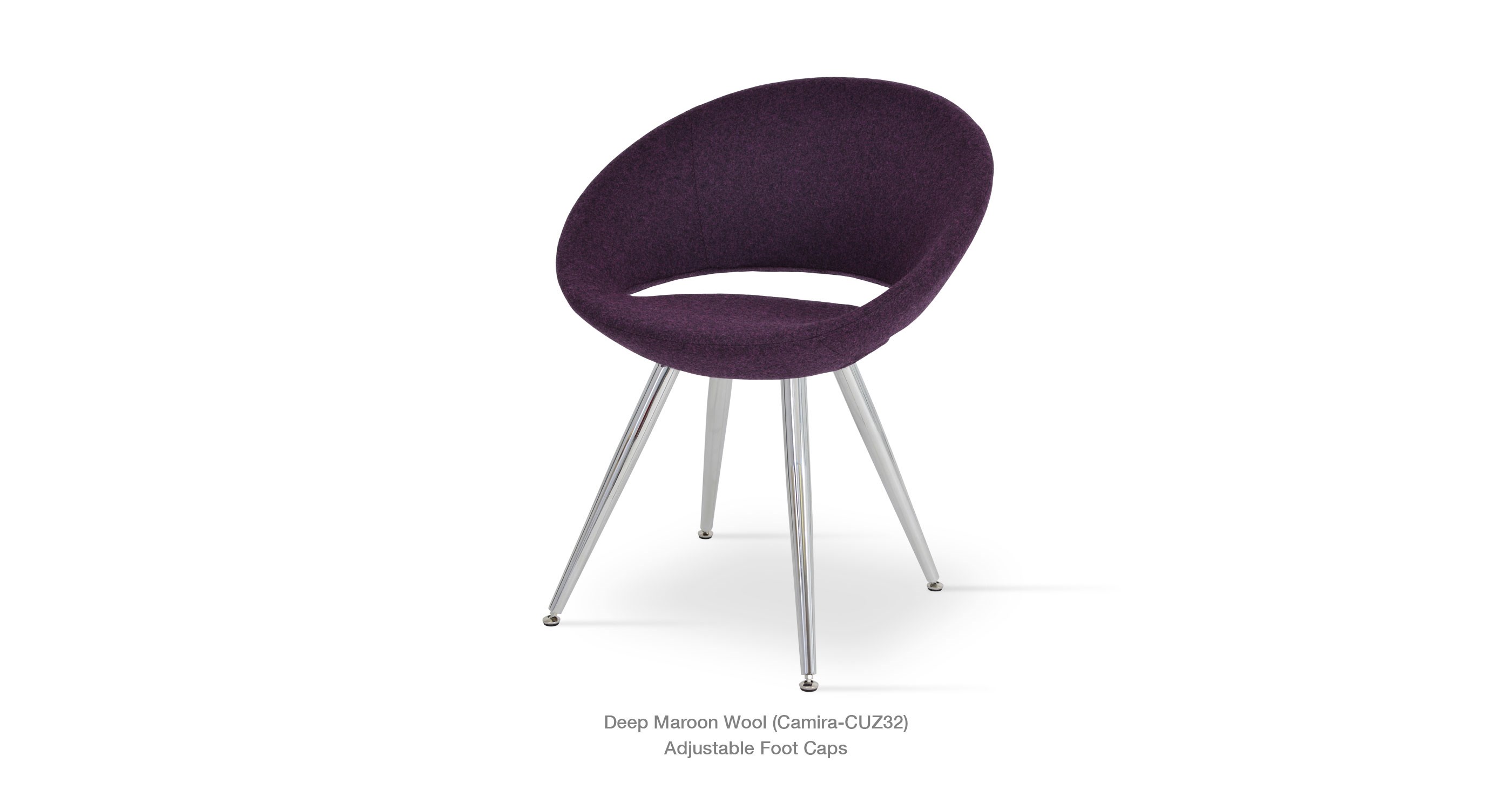 Deep Maroon - chrome