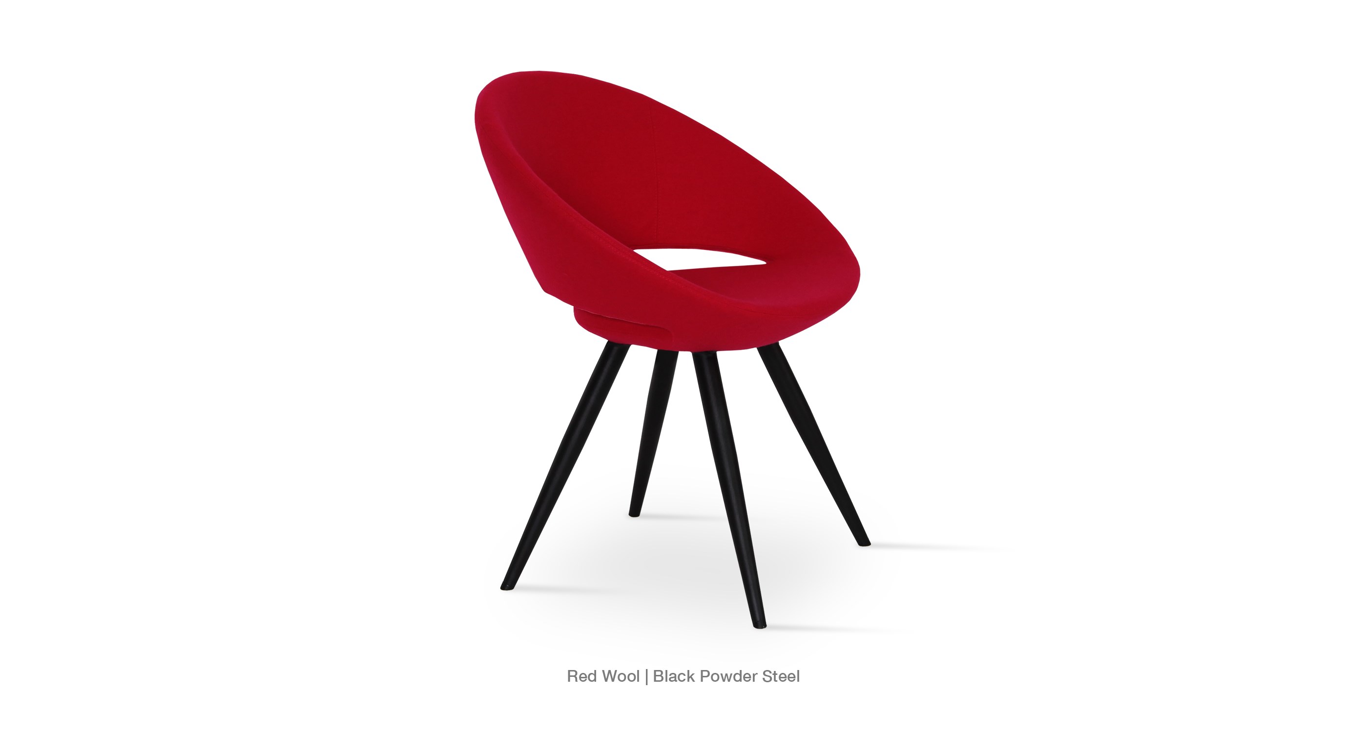 Crescent Star Red Wool