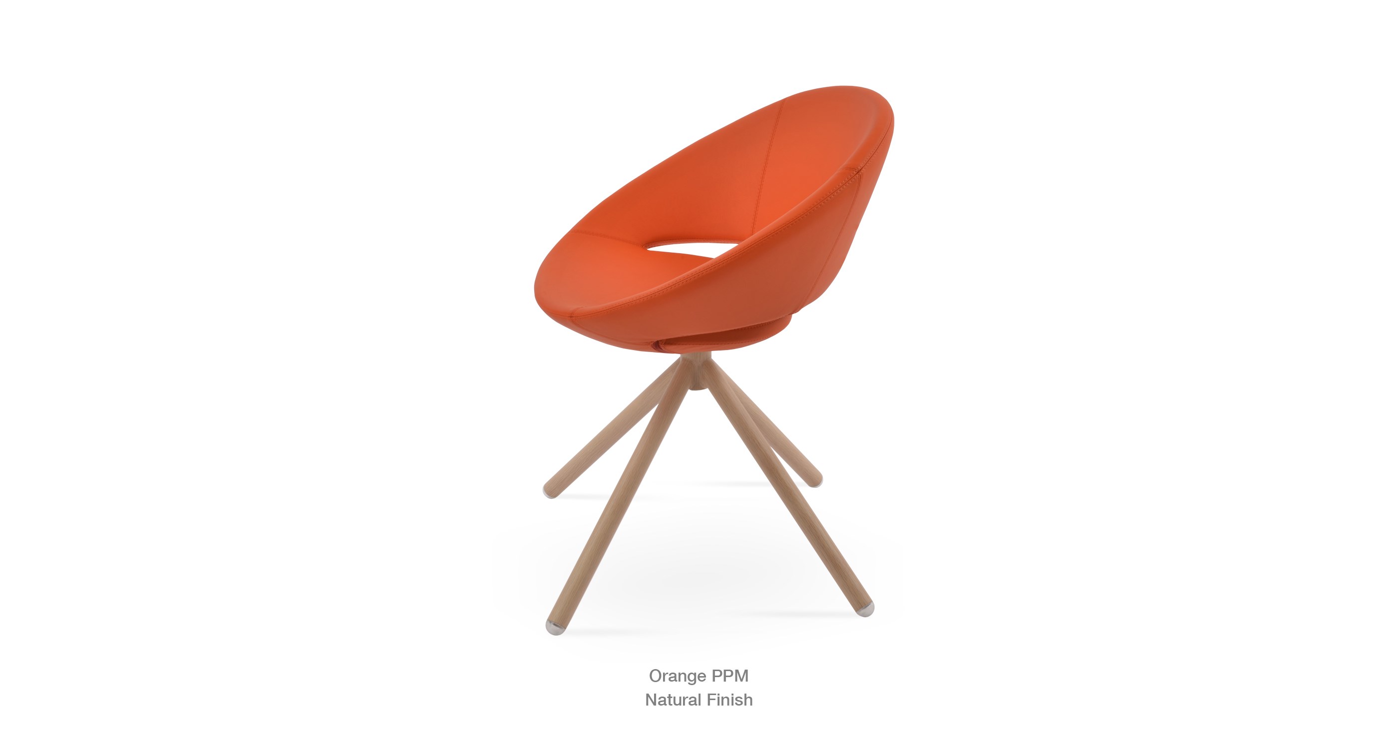 orange wool - natural