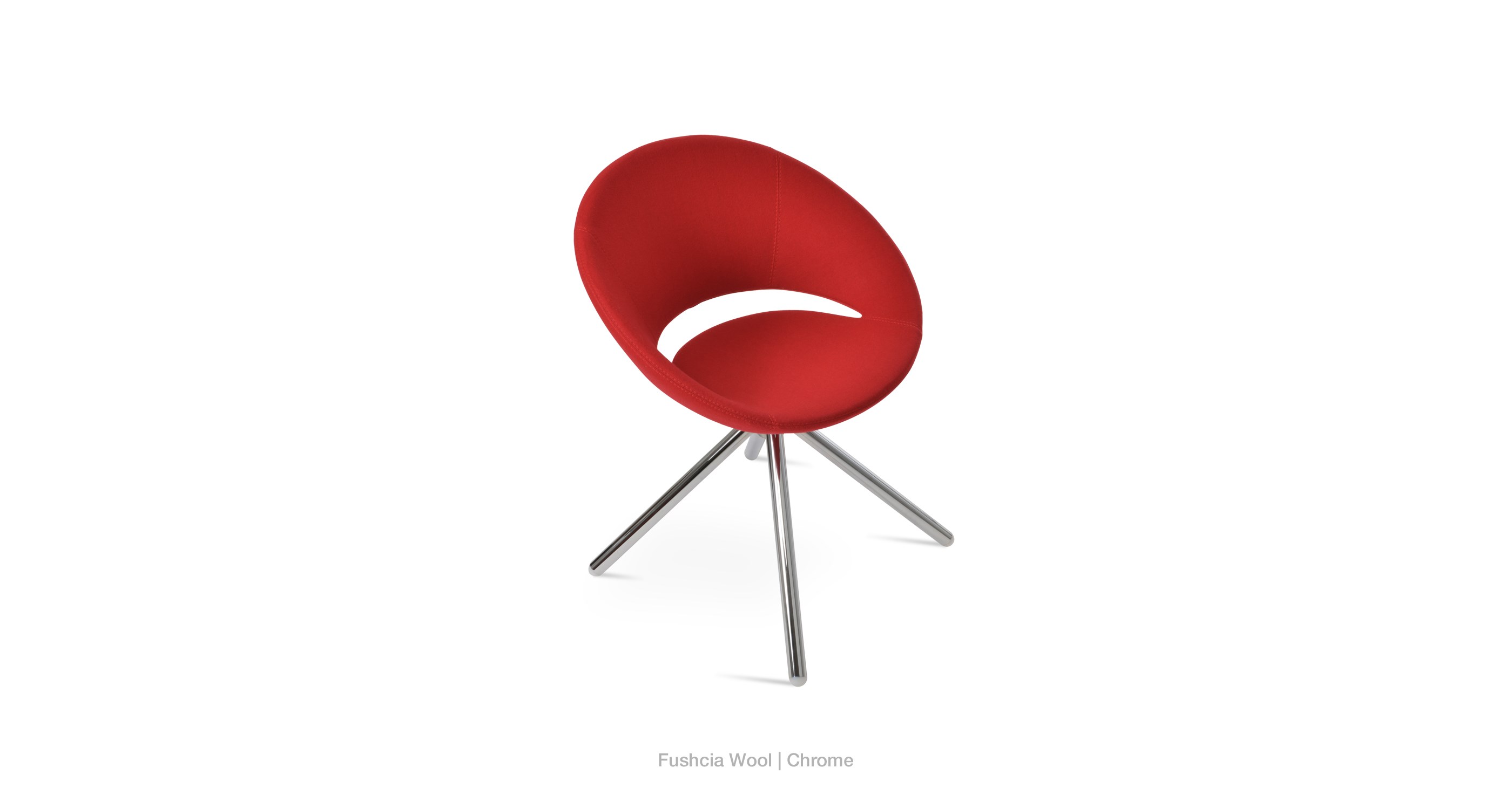 fushcia wool
