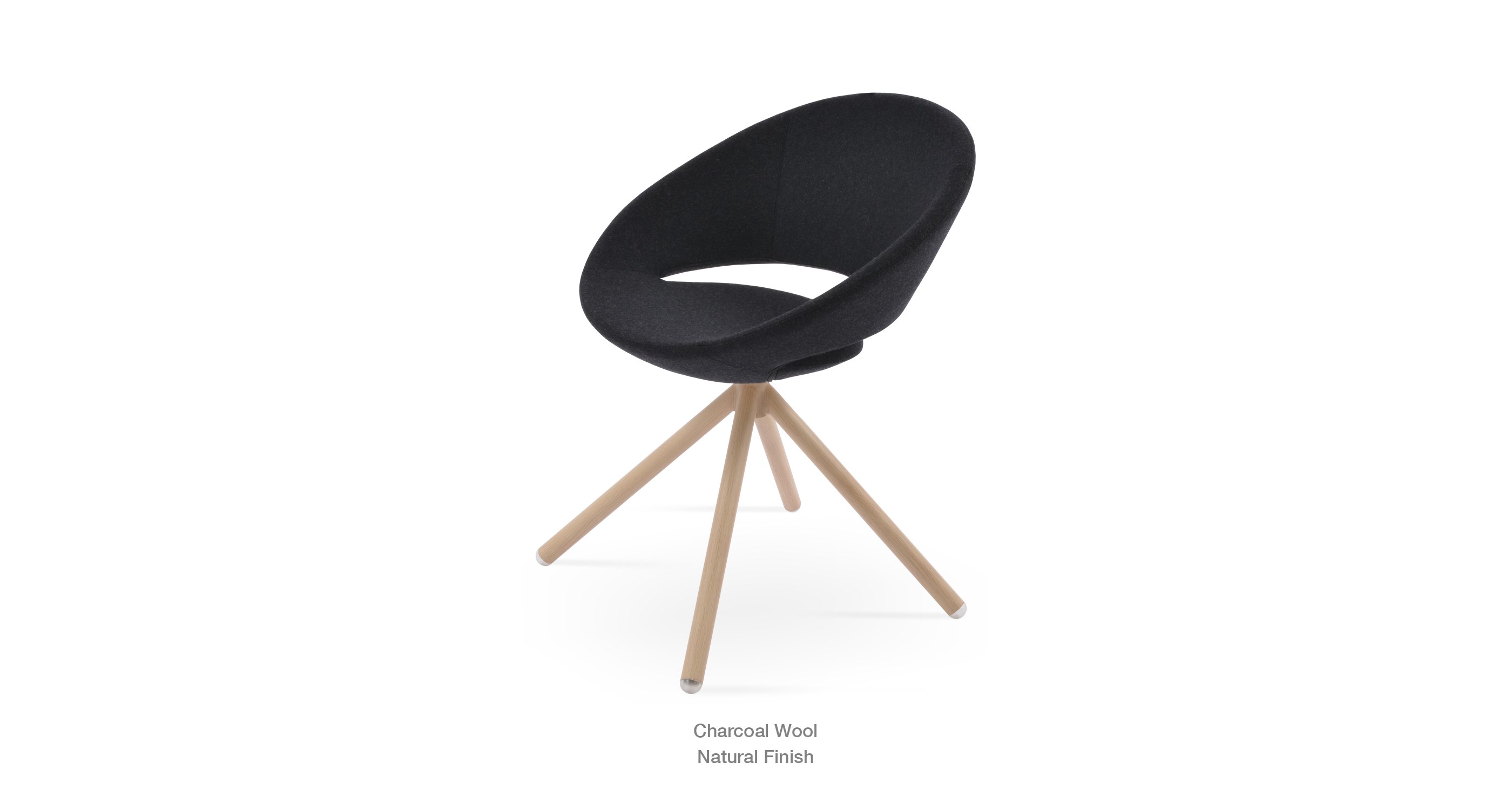 charcoal wool - natural