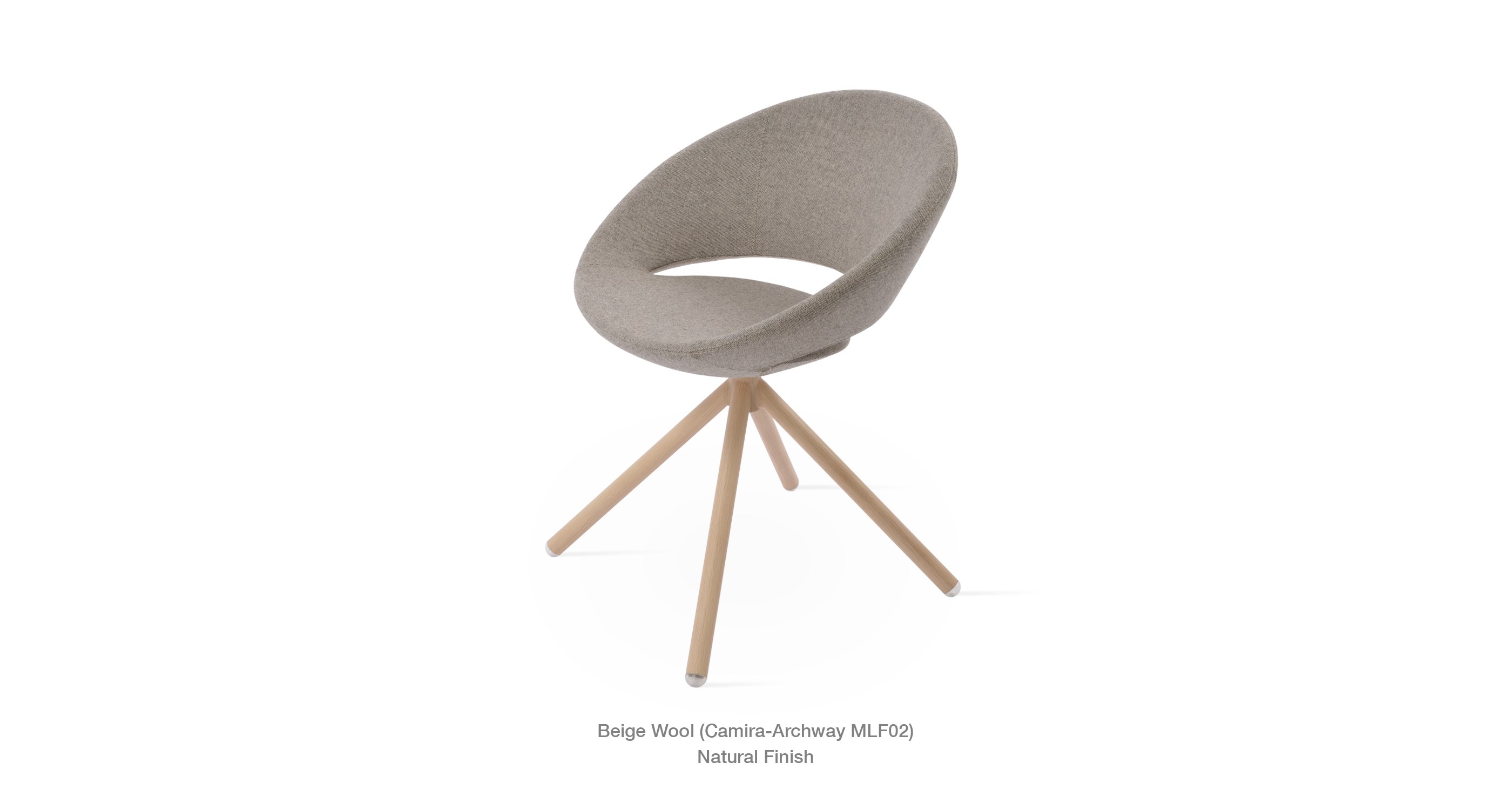 beige wool - natural