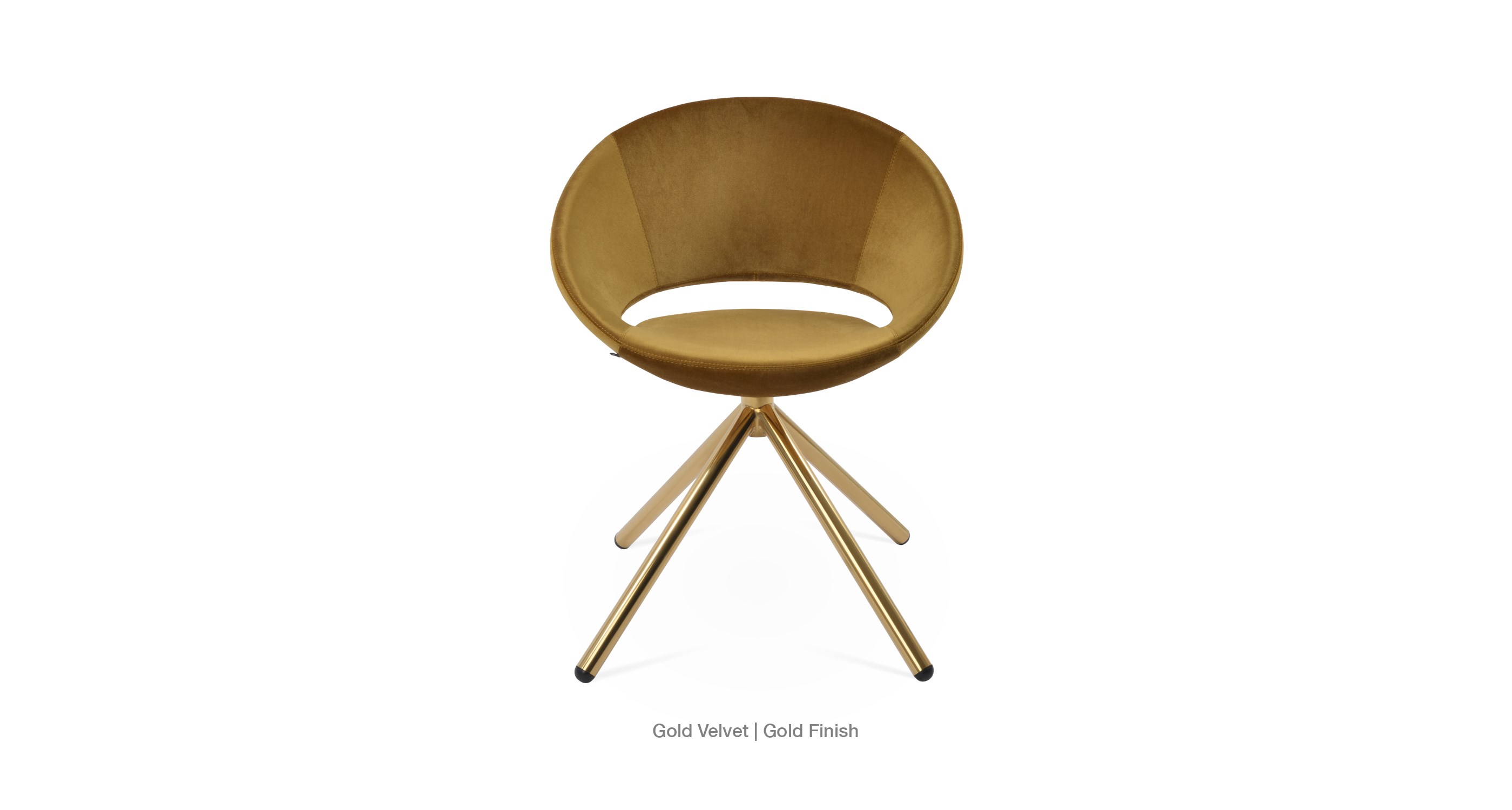 gold velvet - gold base