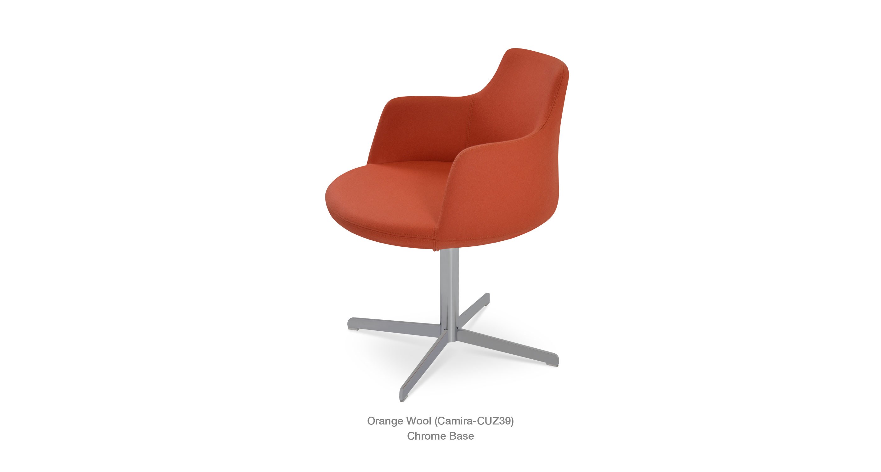 Dervish 4 Star Orange - Chrome
