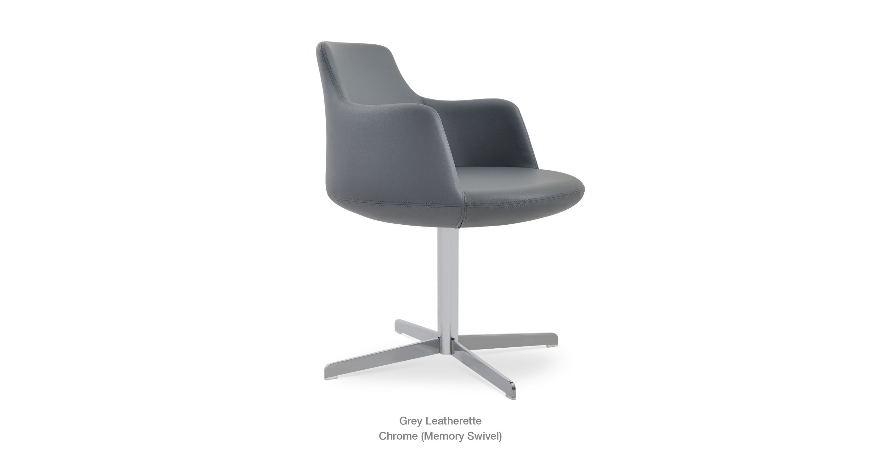 Dervish 4 Star Grey Leatherette