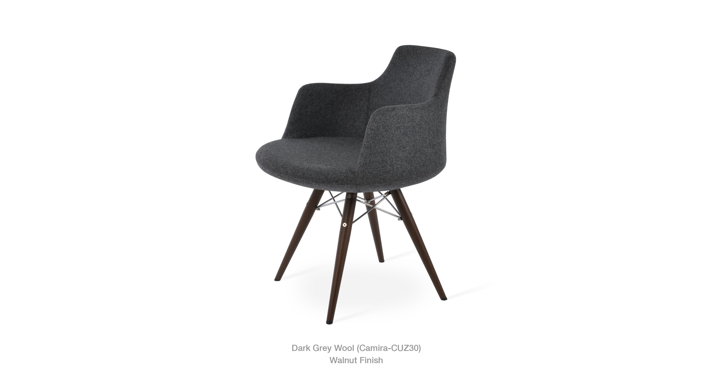 dark grey wool