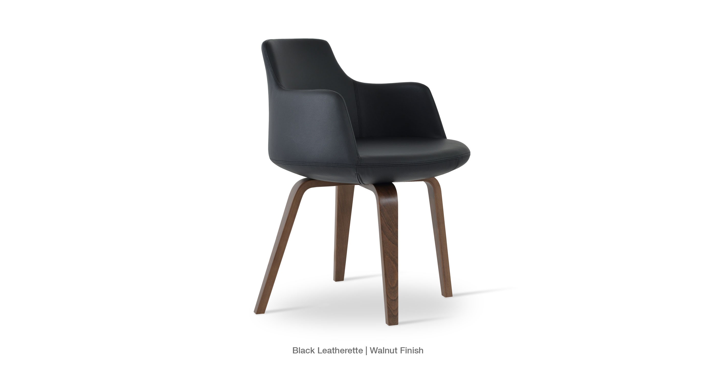 Dervish Plywood Black Leatherette