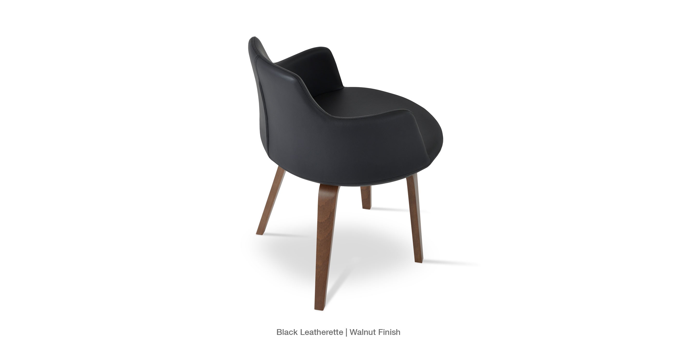 Dervish Plywood Black Leatherette 