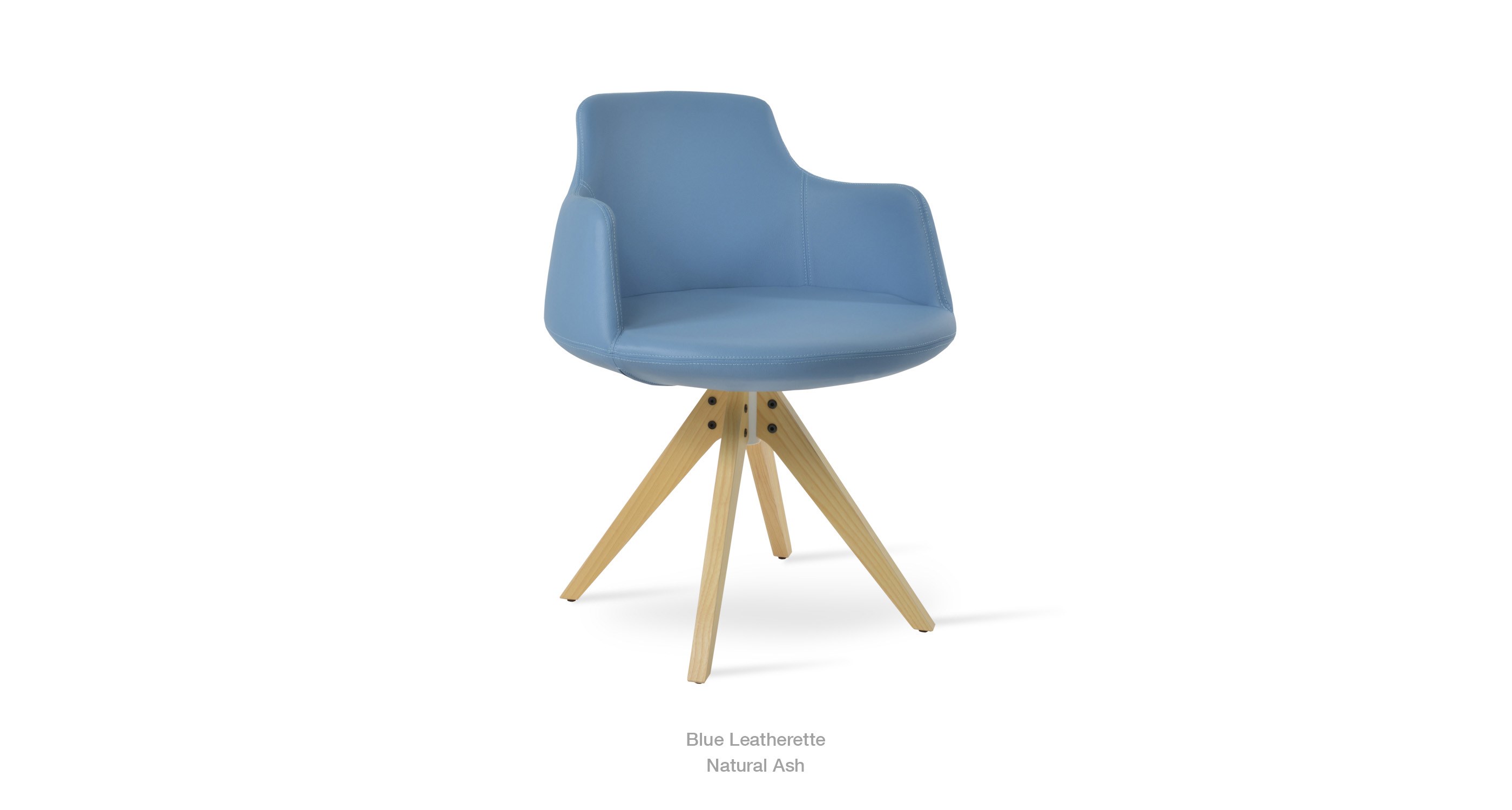 27 11 2020 Dervish Pyramid Blue Leatherette Natural