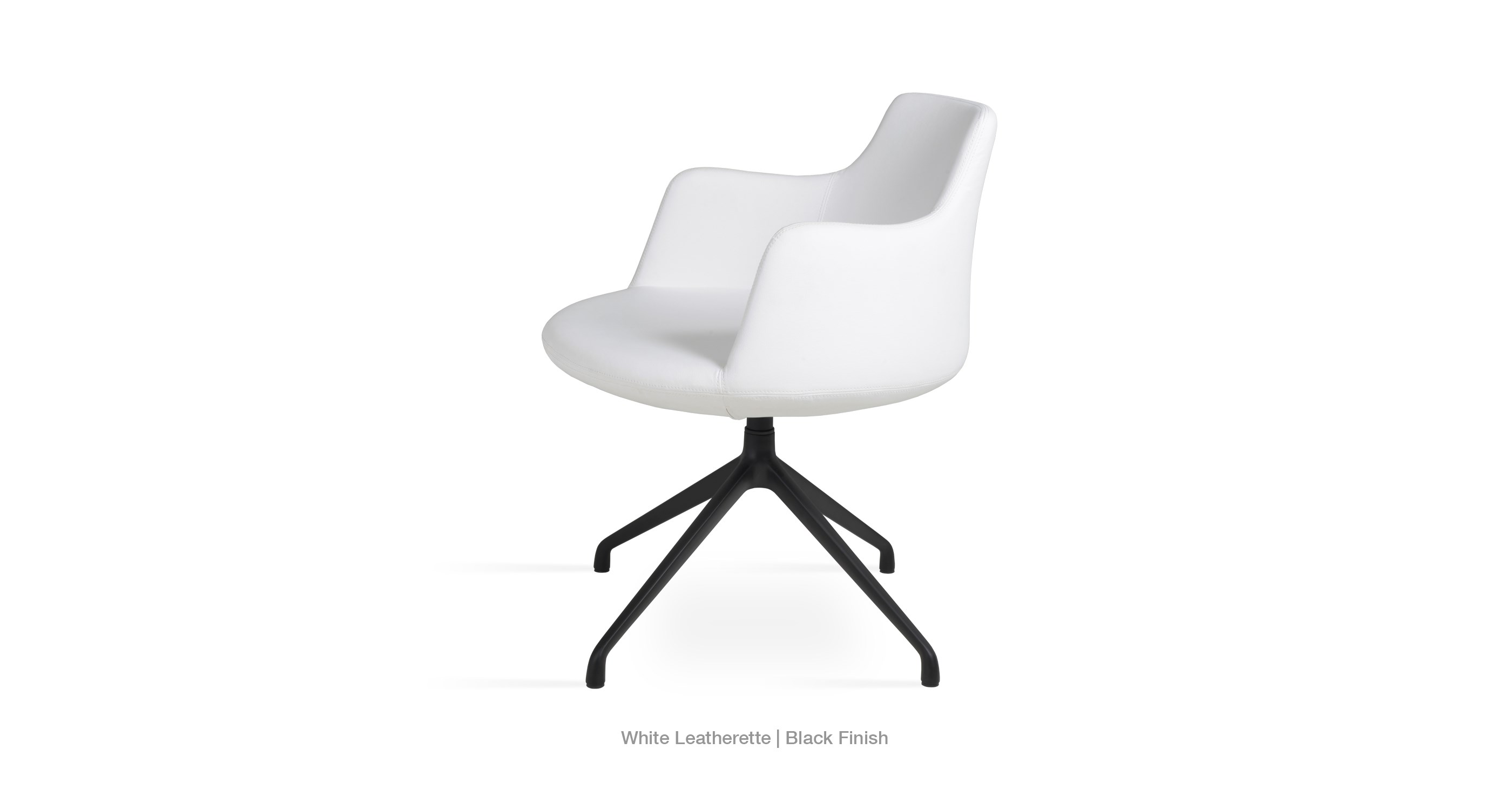 white leathertte