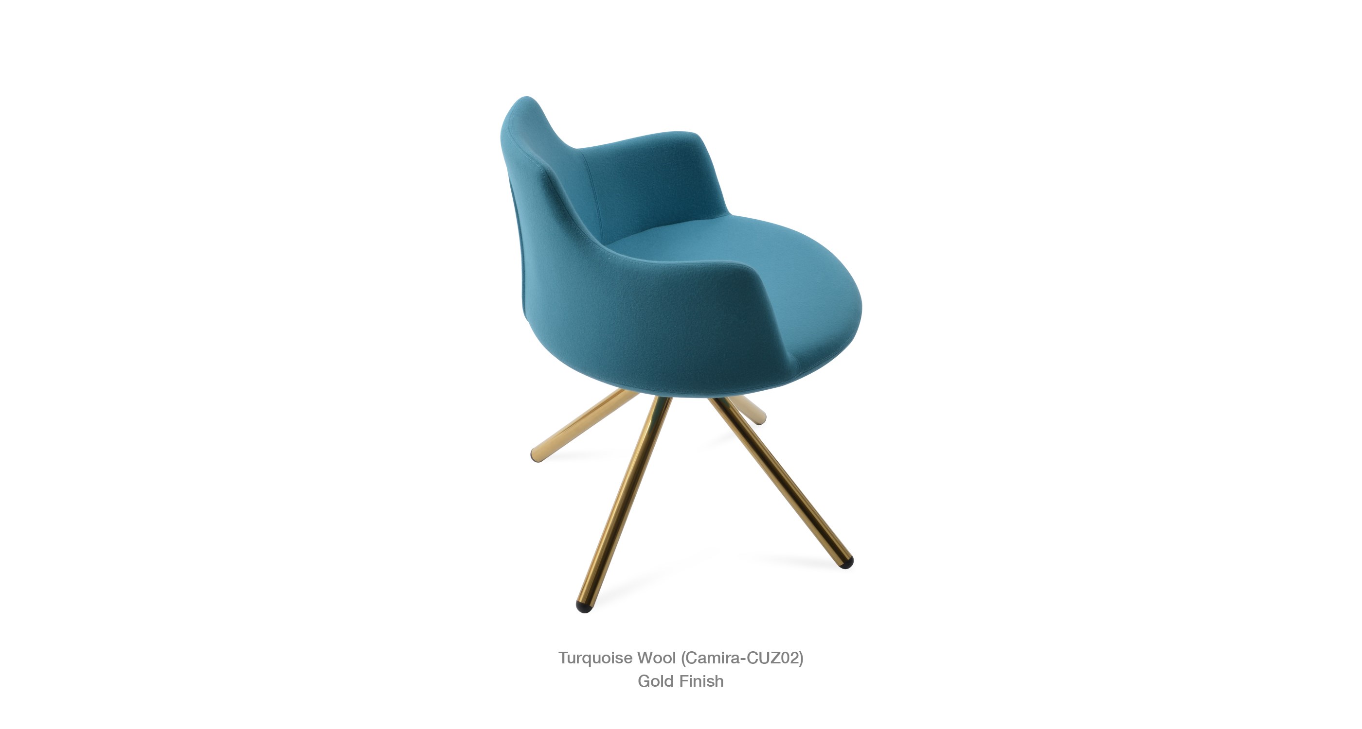 Turquoise camira - gold