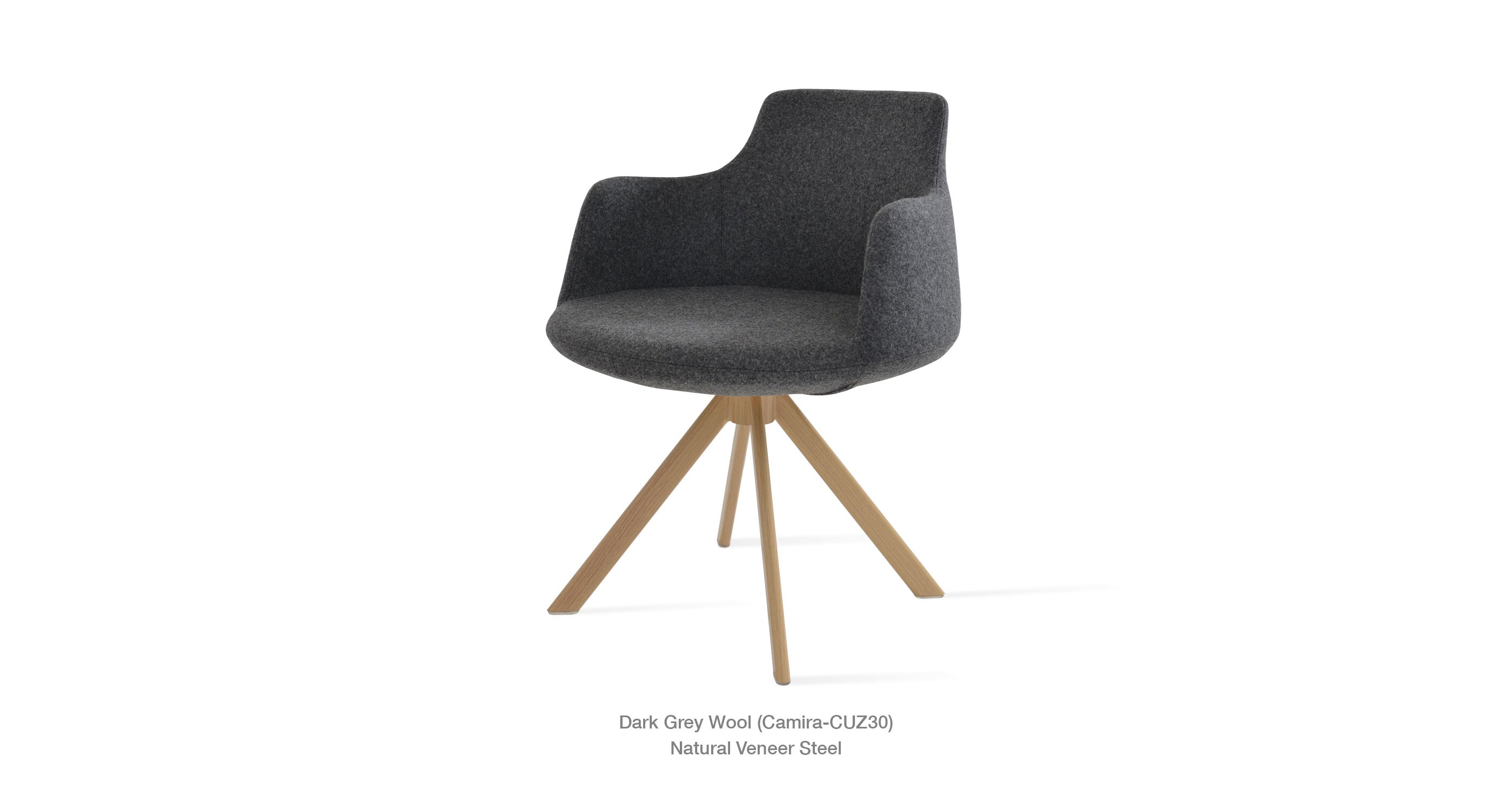 Dark Grey Camira natural