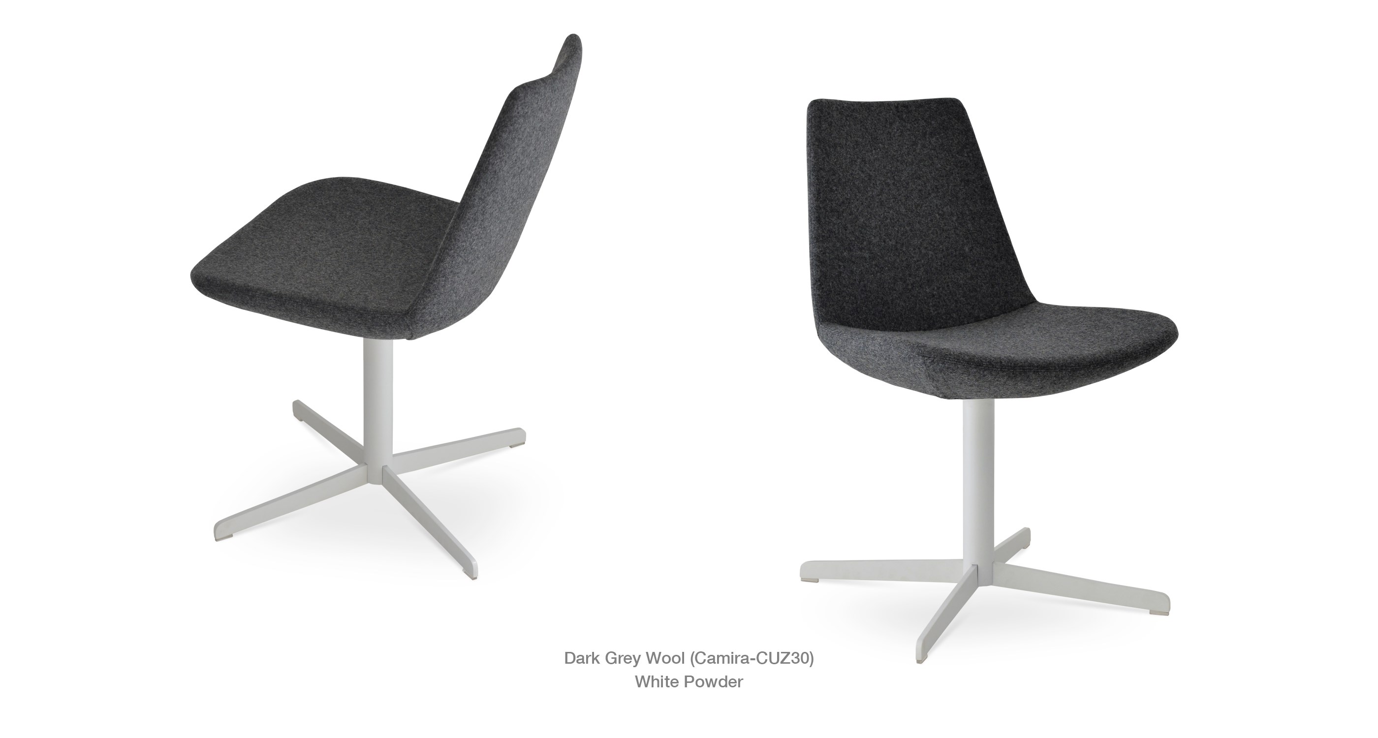dark grey wool