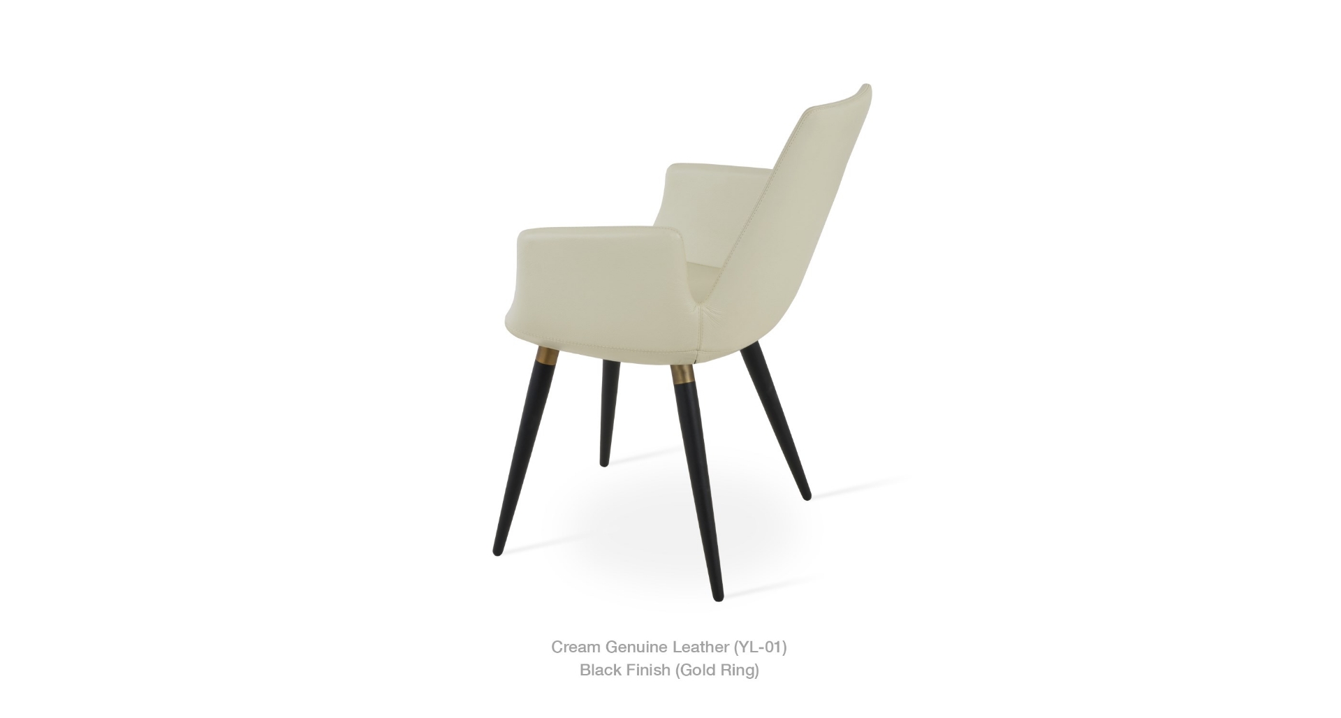 Eiffel Arm Ana Cream Genuine Leather