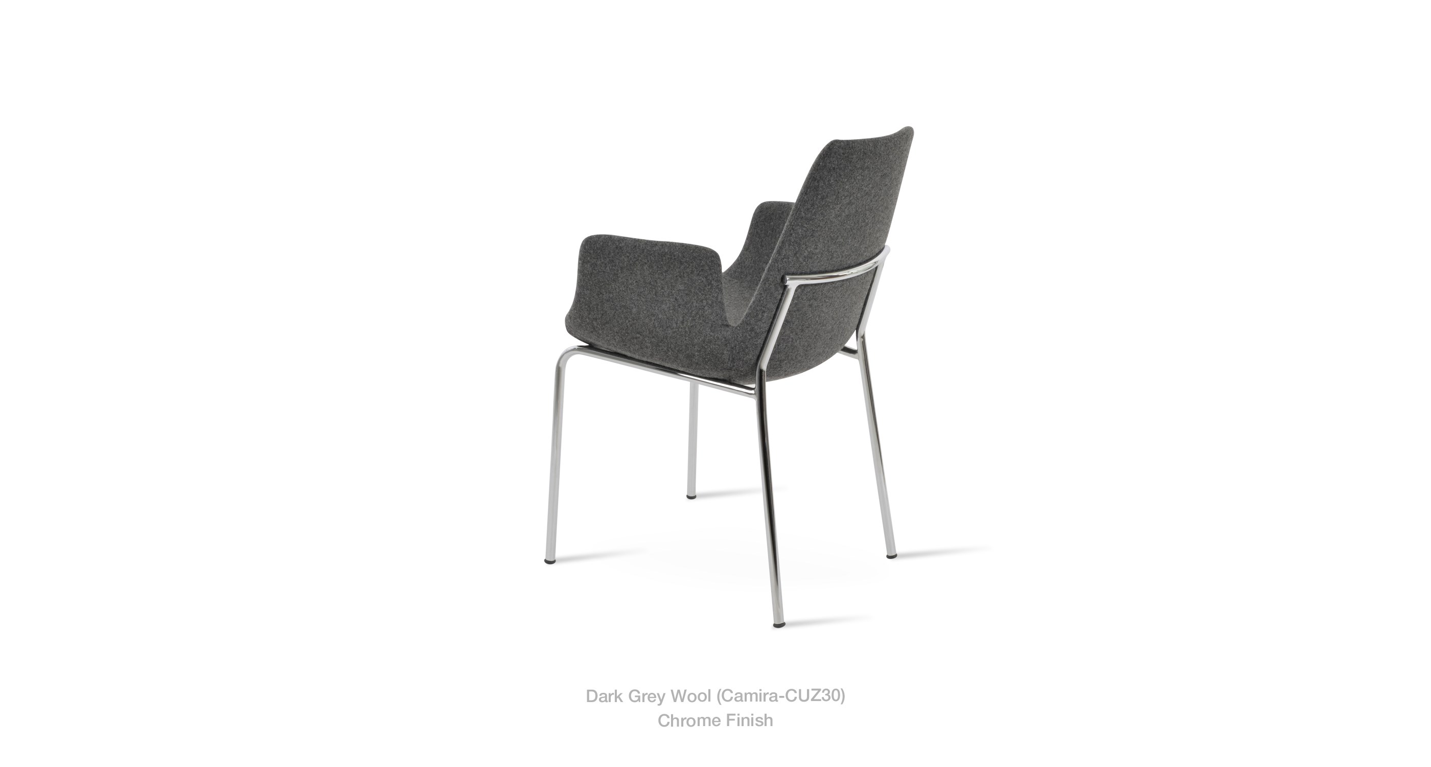 dark grey wool