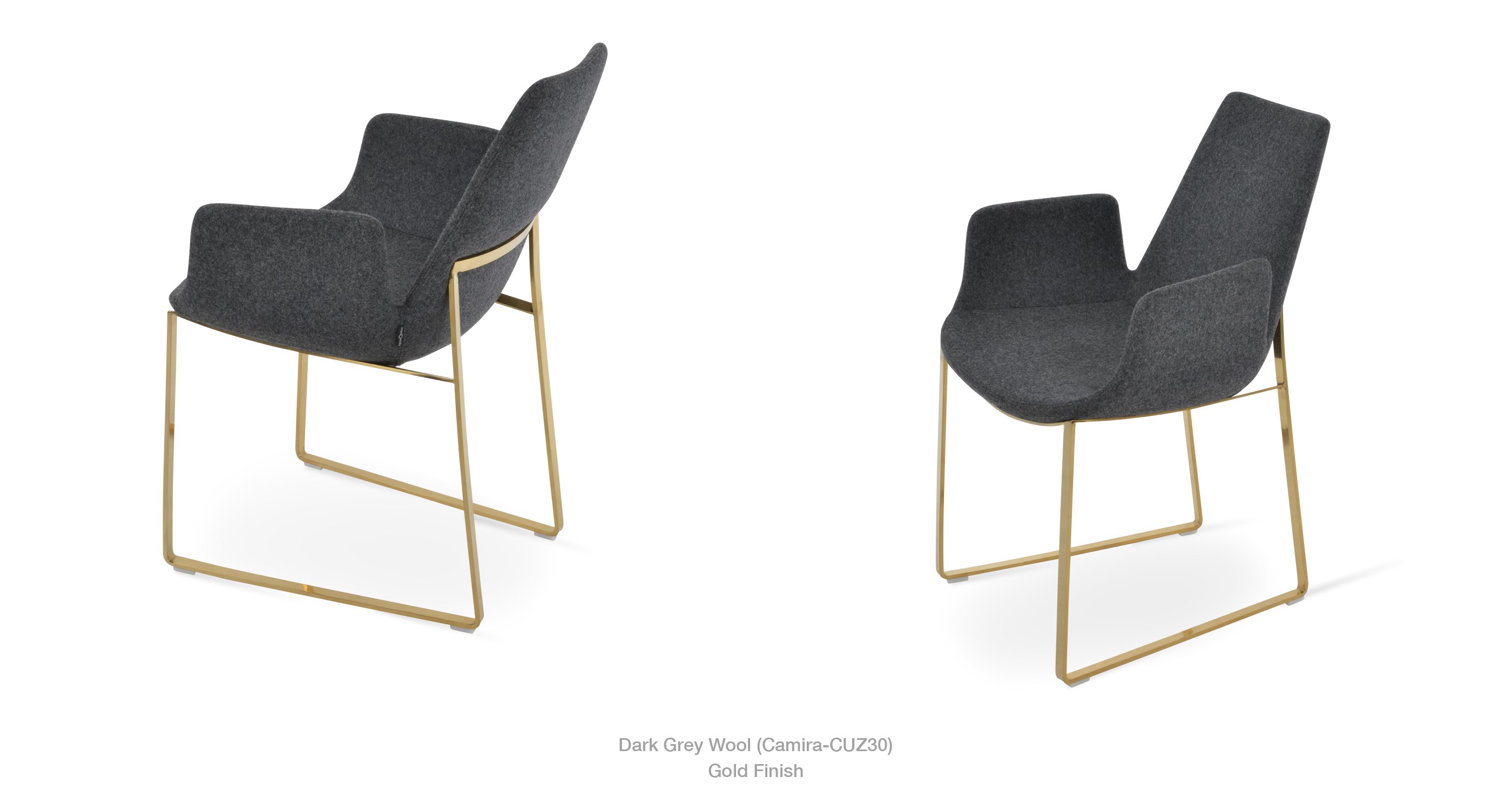 2020 02 29 Eiffel Arm Sled Dark Grey Gold