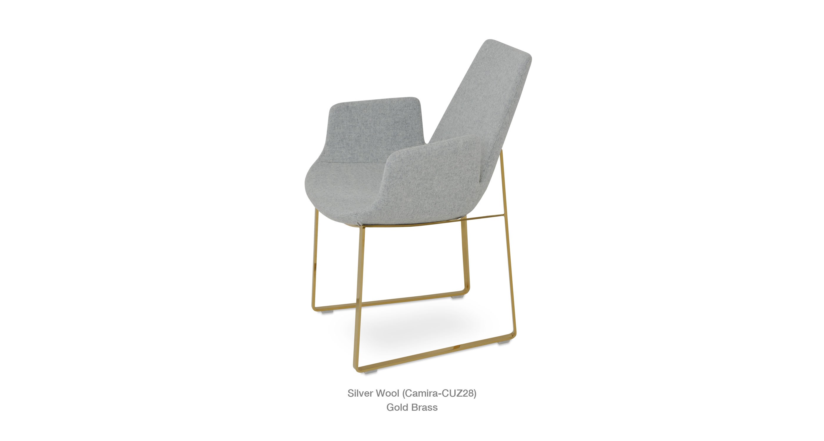 silver wool - gold