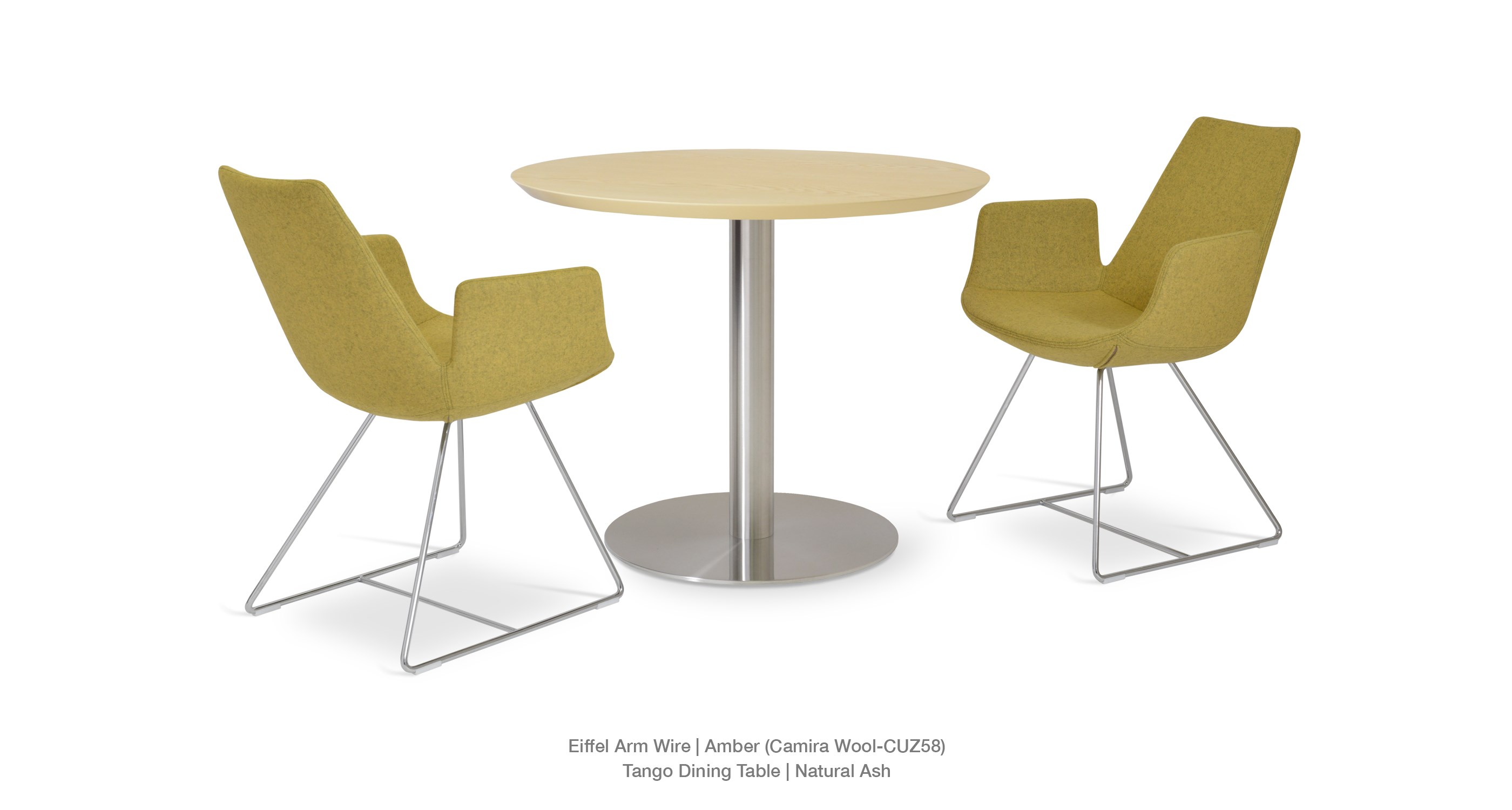 Eiffel Arm Wire Amber Tango Dining