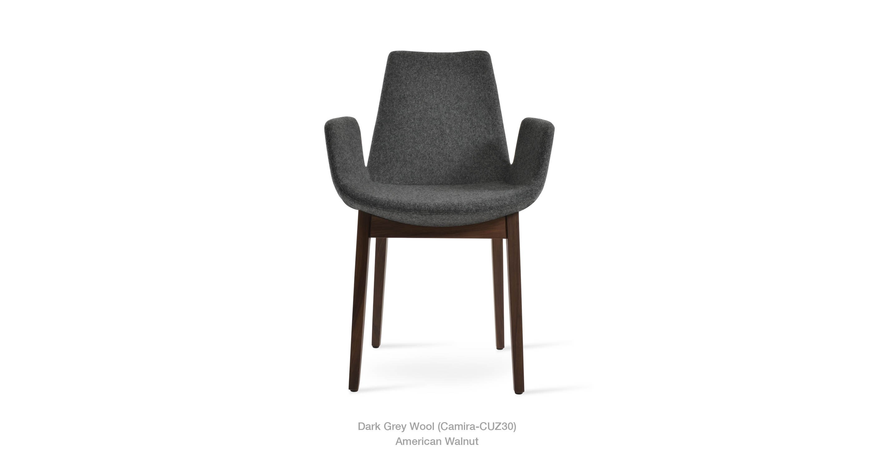 dark grey wool