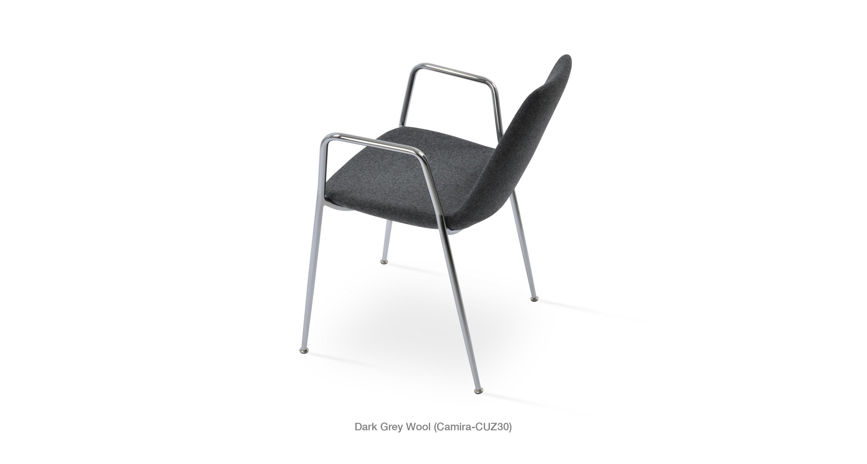 dark grey wool