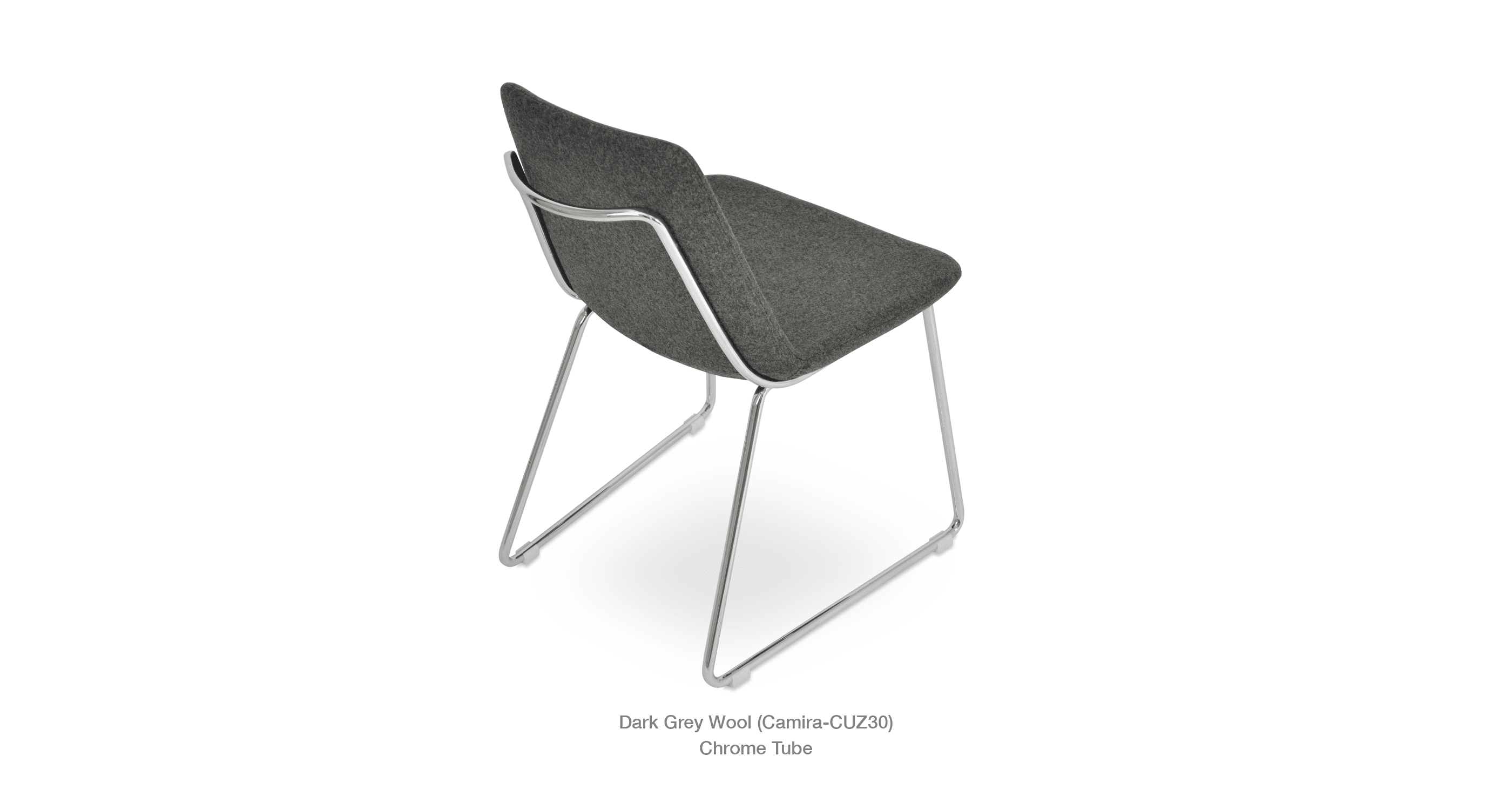 dark grey wool