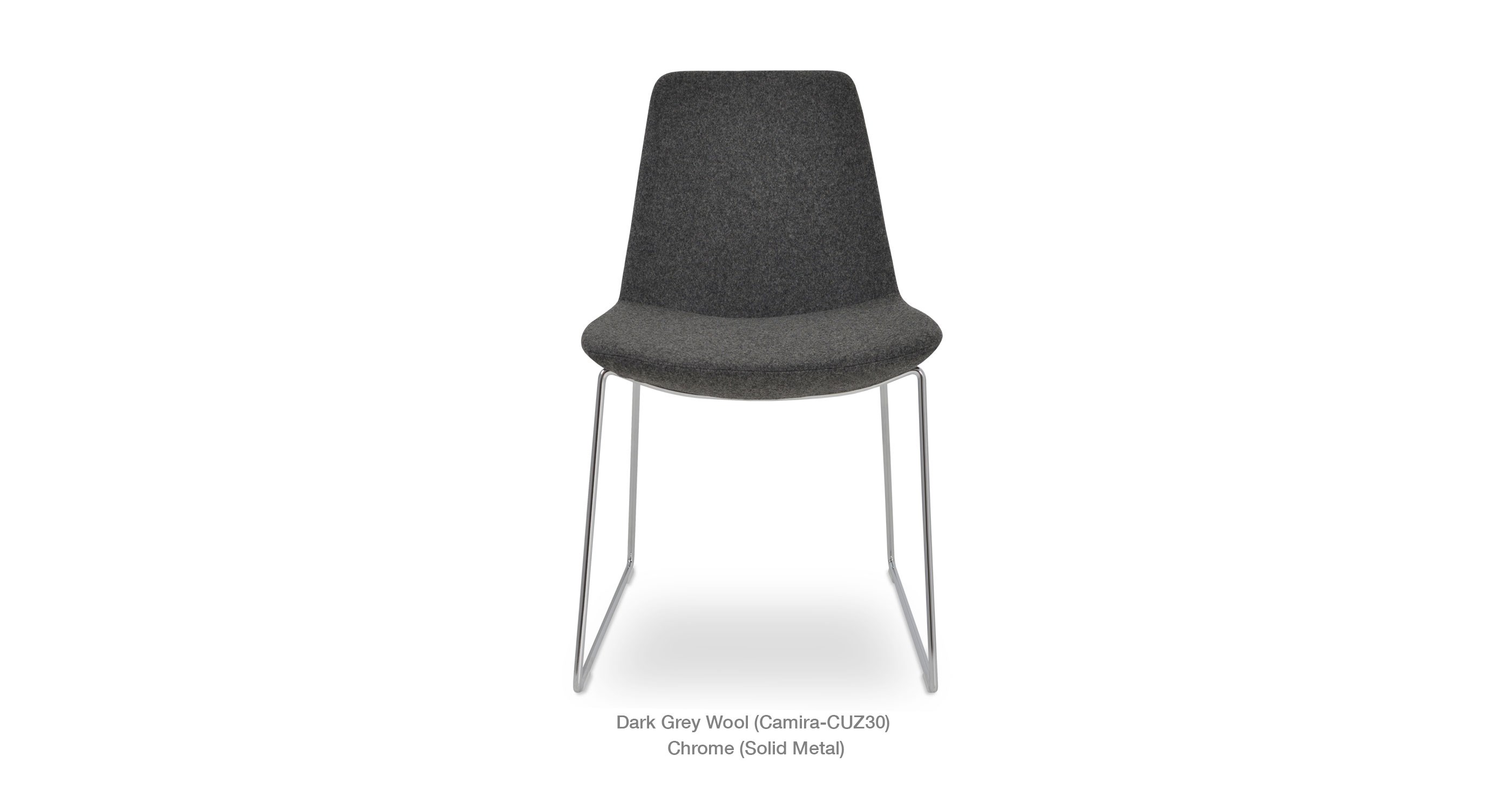 dark grey wool