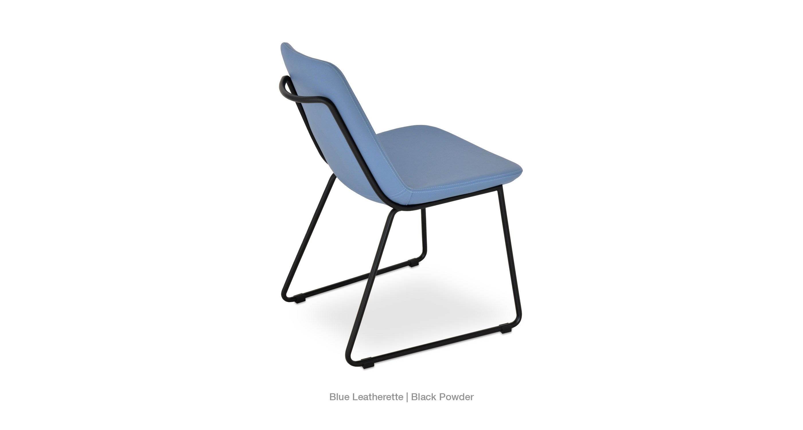 skyblue leatherette
