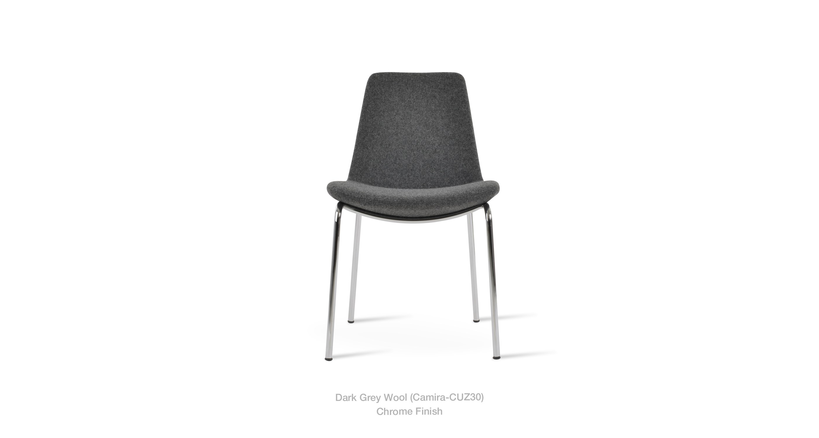 dark grey wool