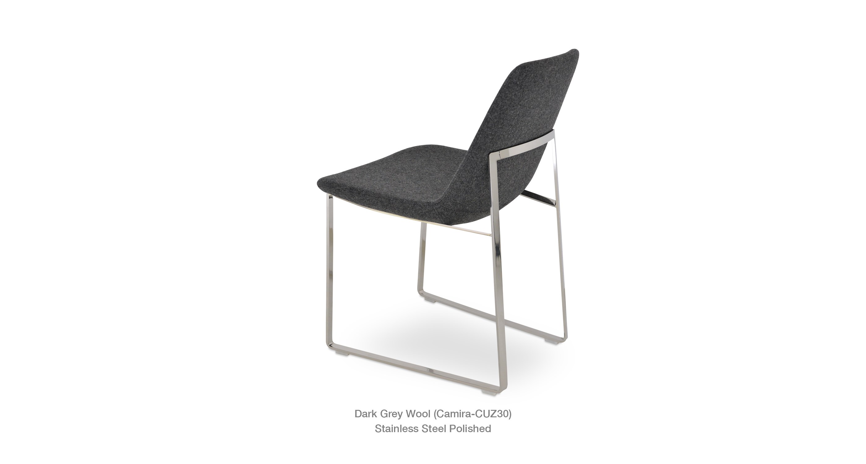 dark grey wool