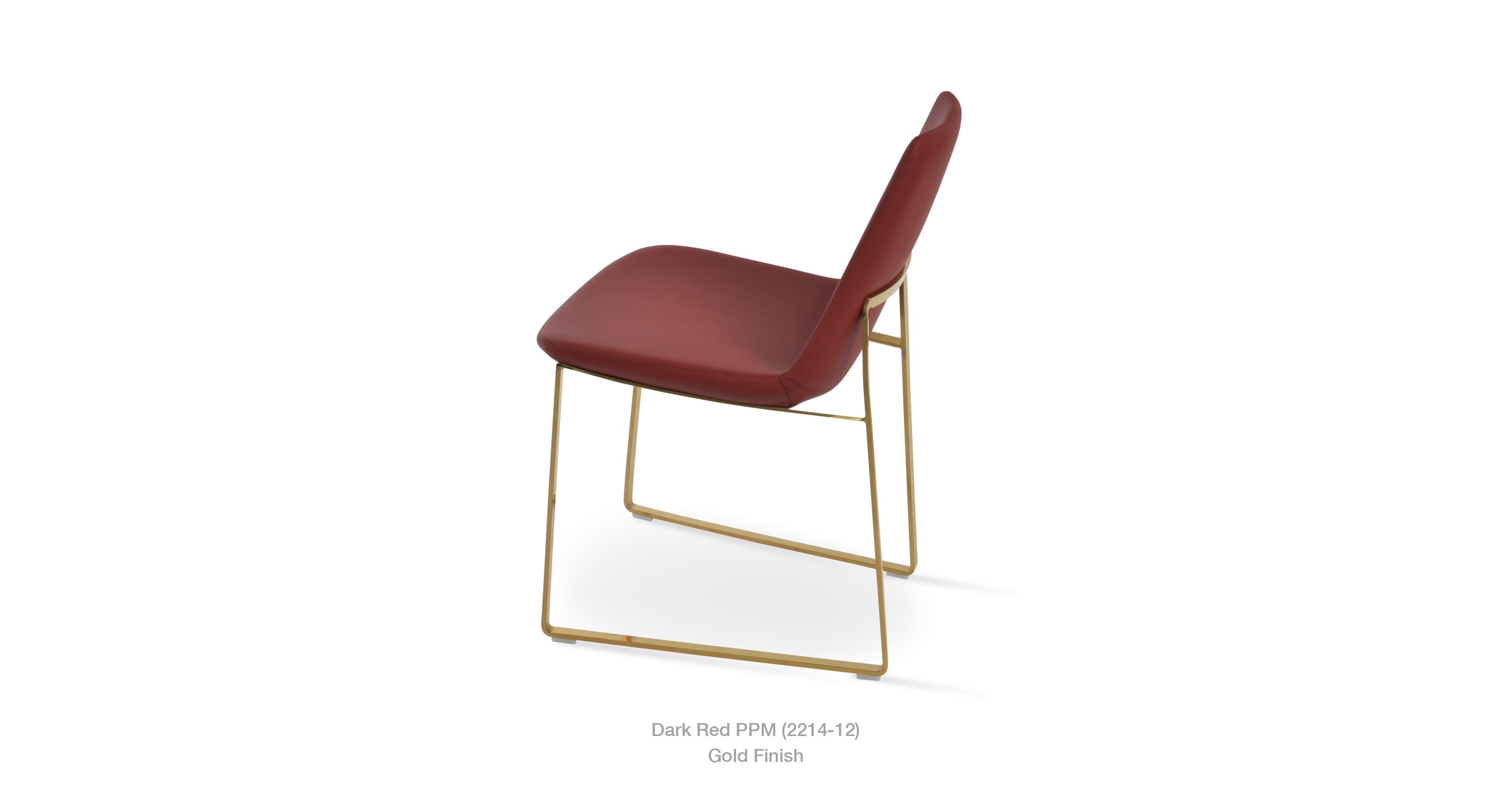 2019 12 25 Eiffel Sled Dark Red Ppm Gold