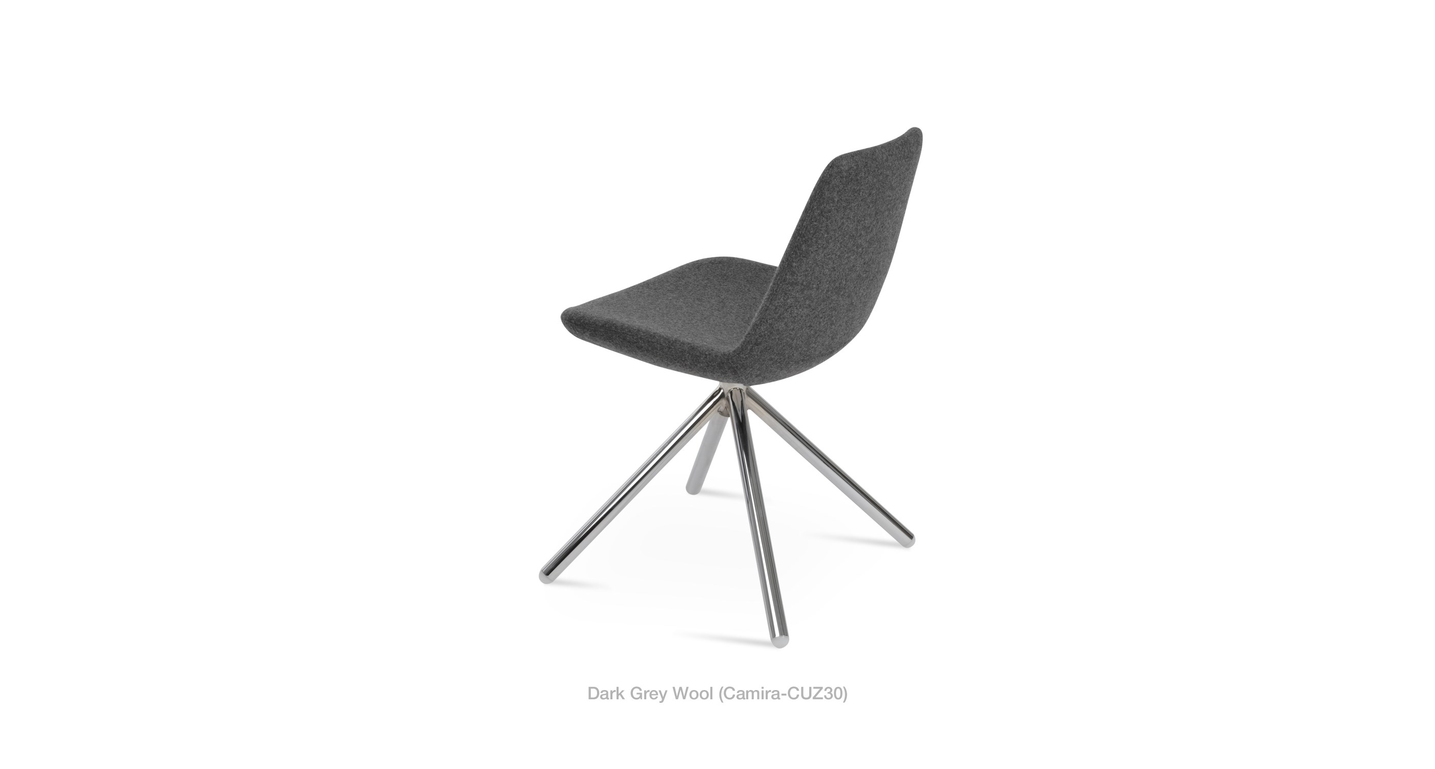 dark grey wool