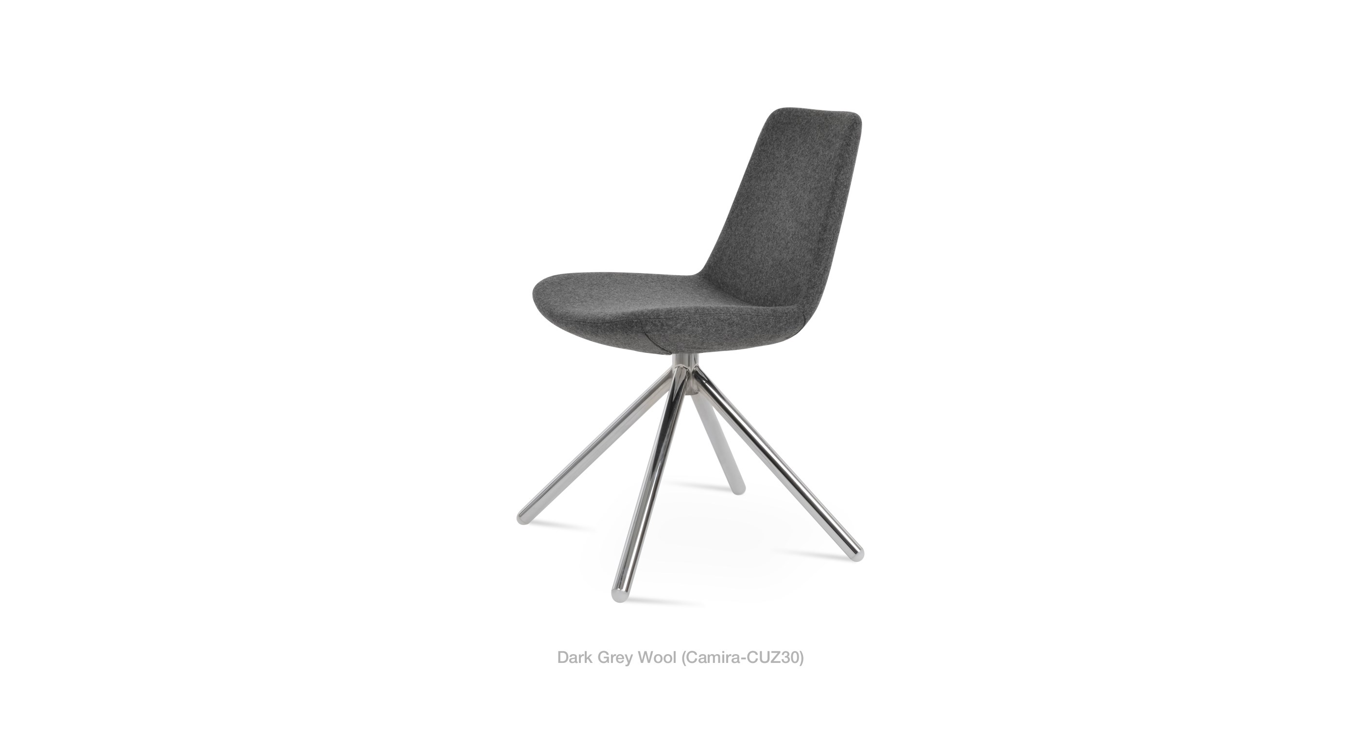 dark grey wool
