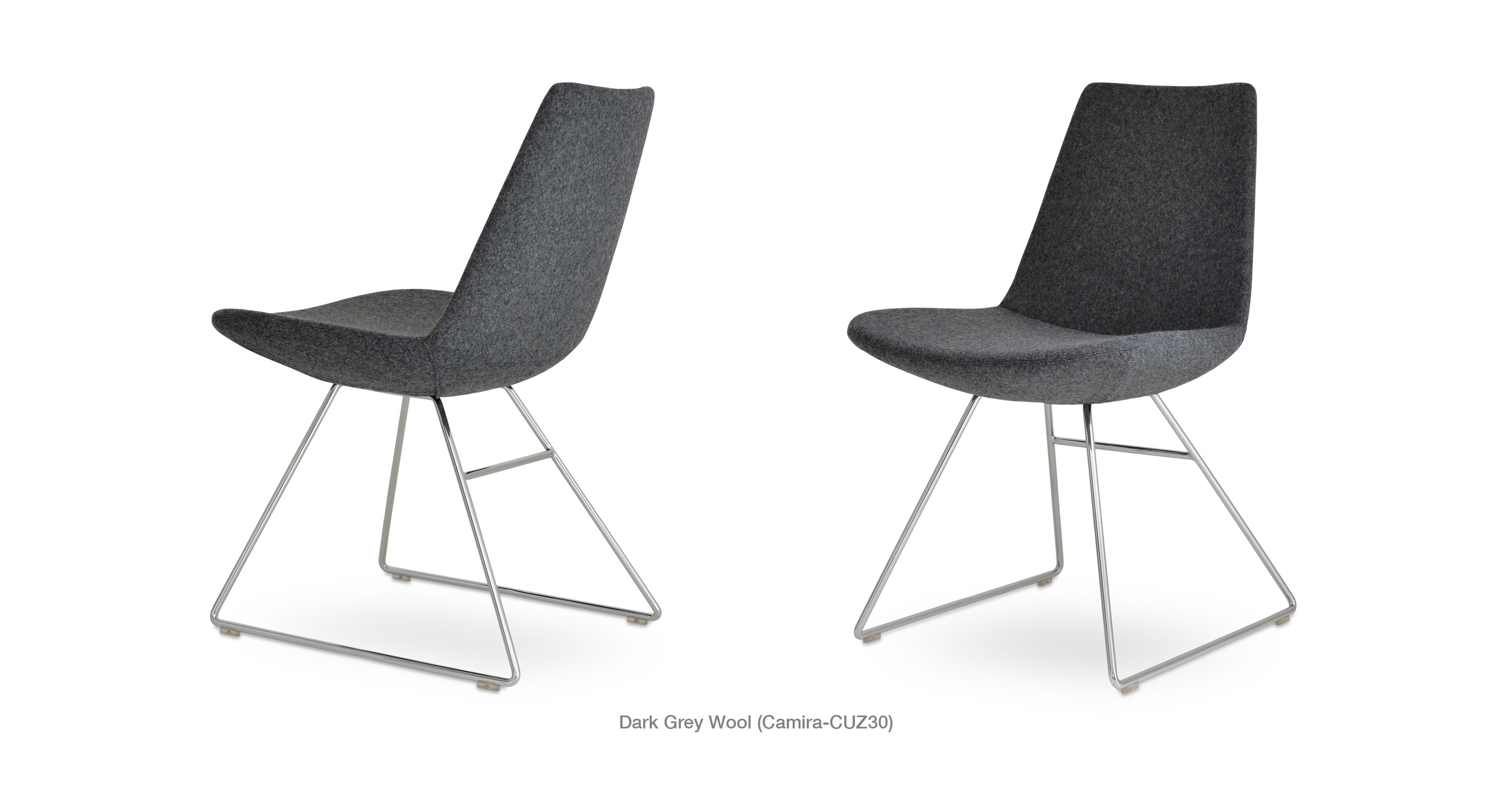 dark grey wool