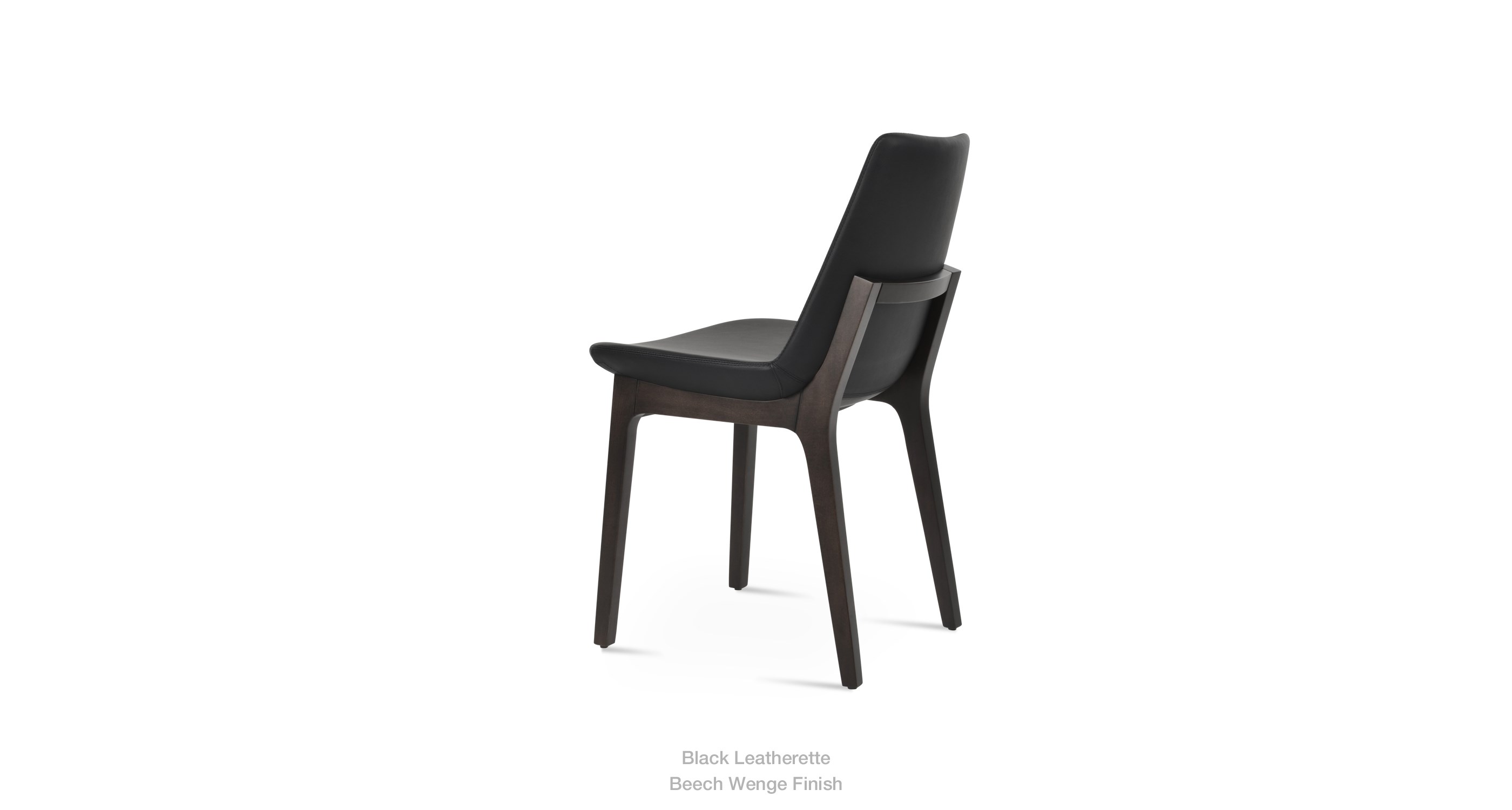 black leatherette - wenge
