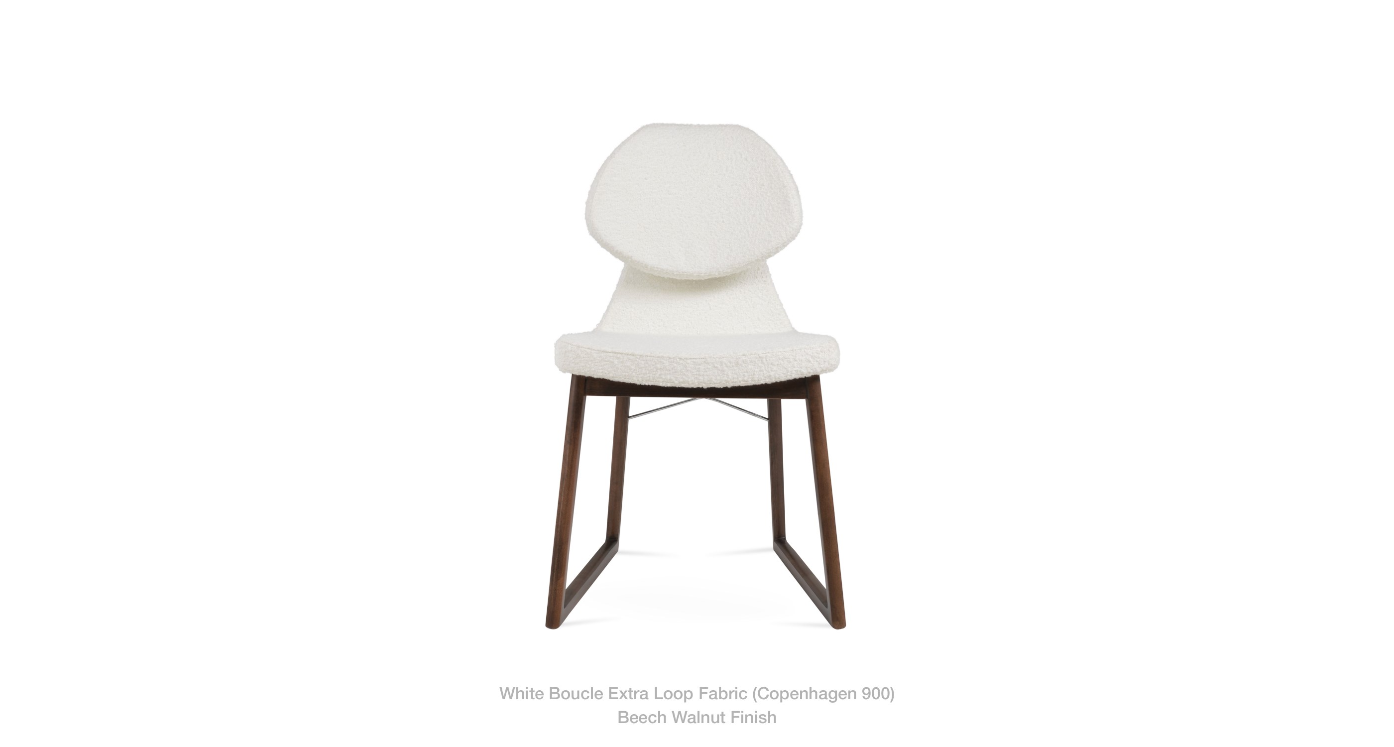 white boucle