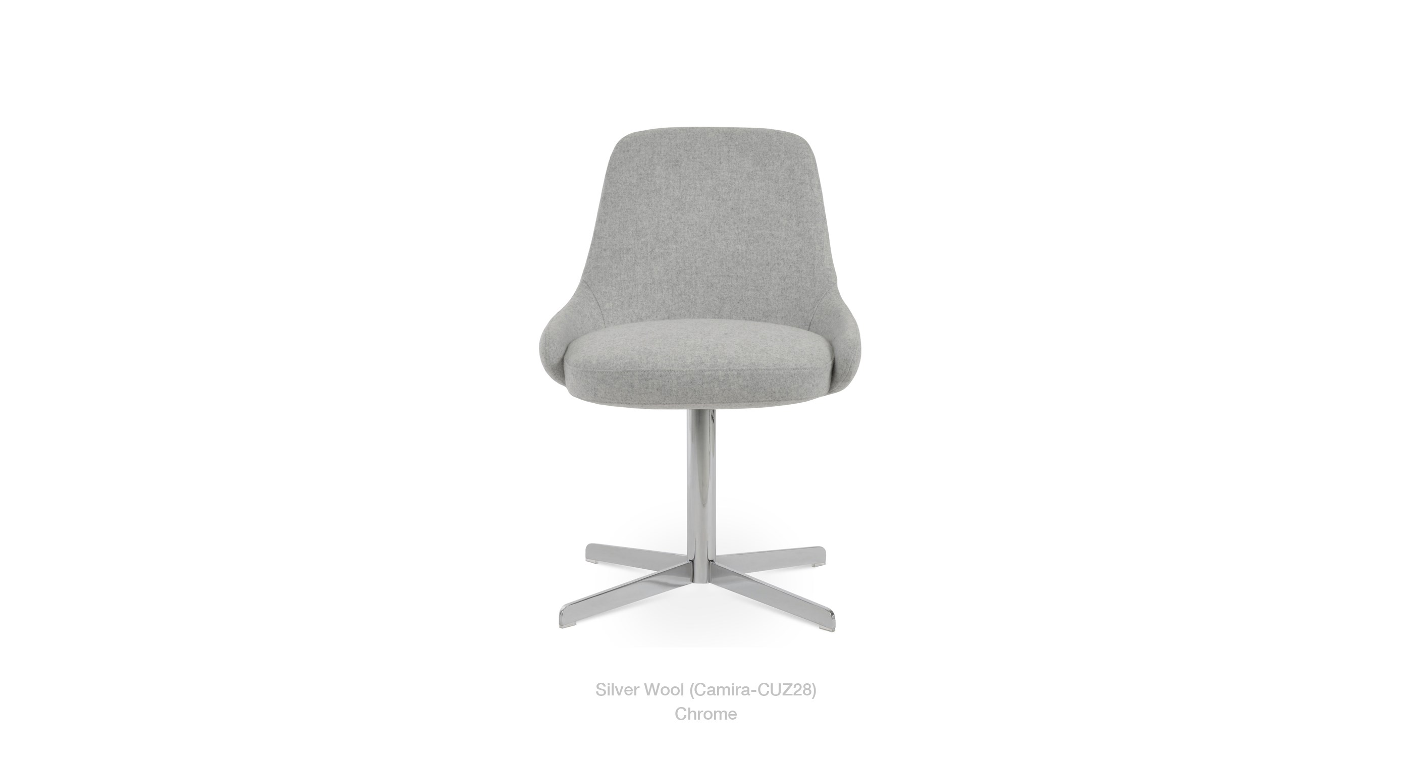 silver wool - chrome