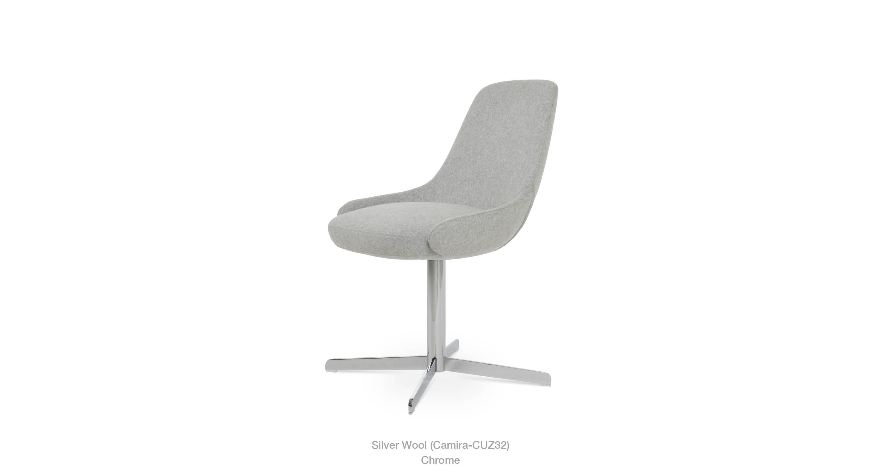 silver wool - chrome