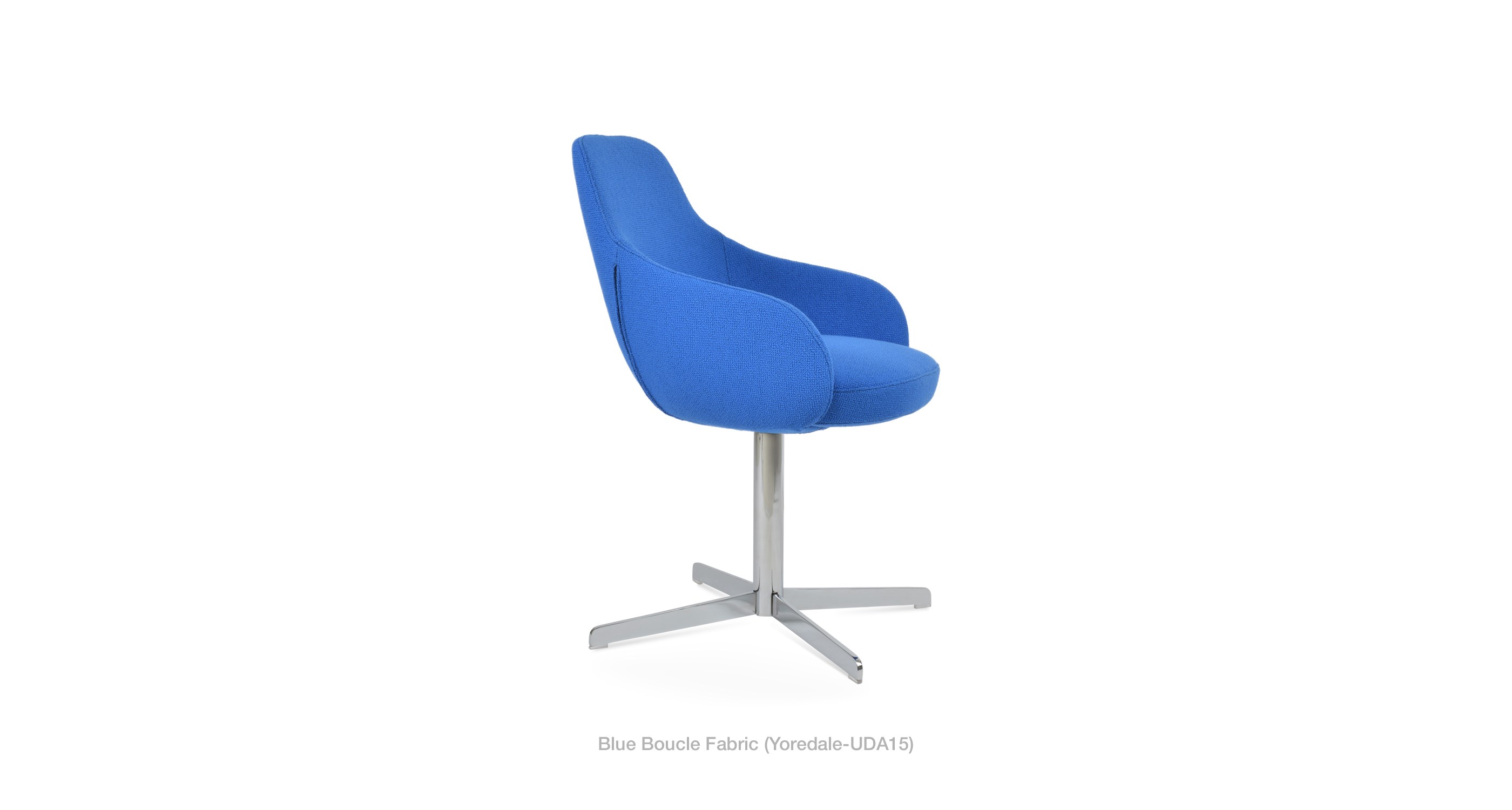 blue boucle