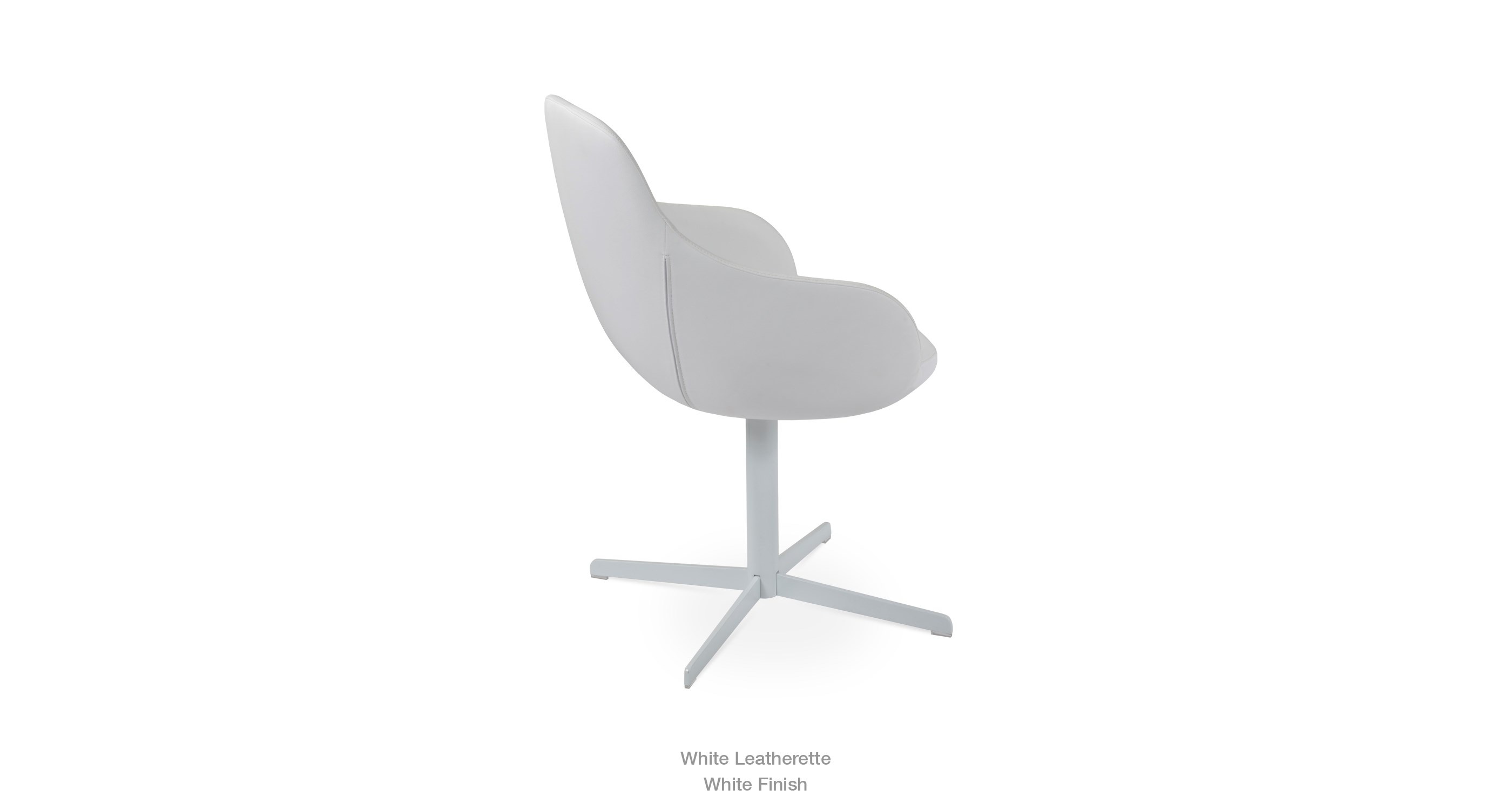 white leathertte