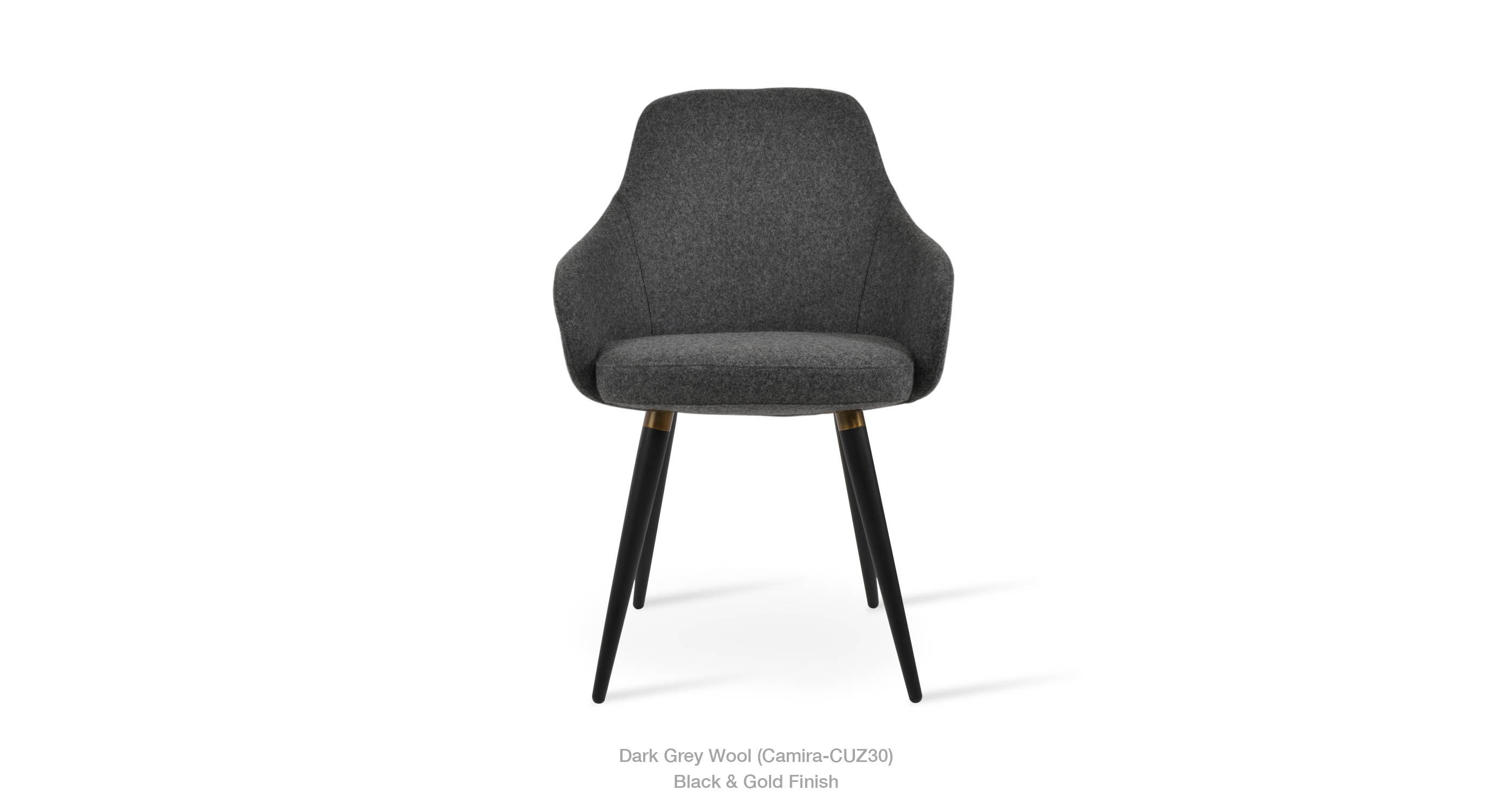 dark grey wool